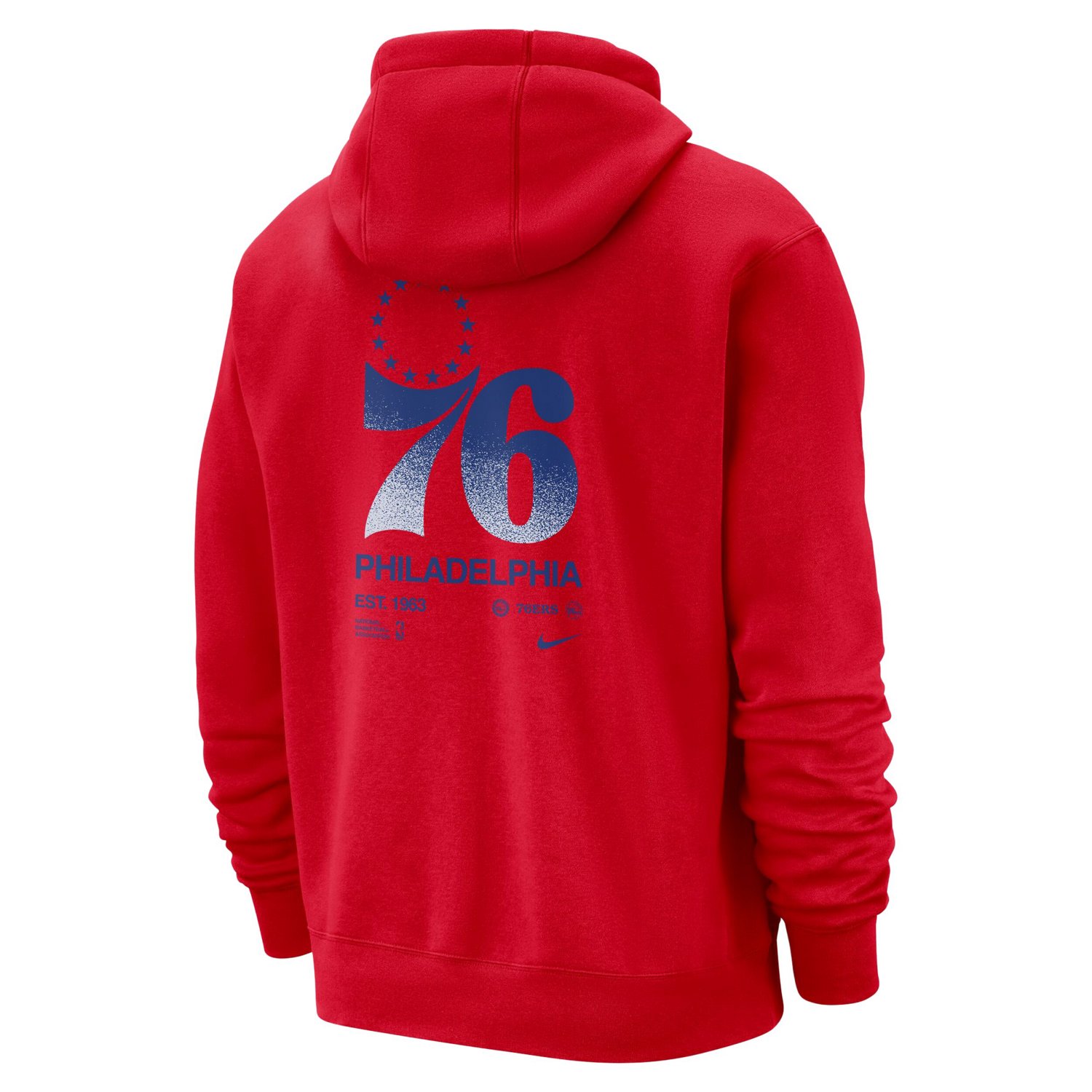 Nike Philadelphia 76ers Courtside Club Pullover Hoodie                                                                           - view number 3