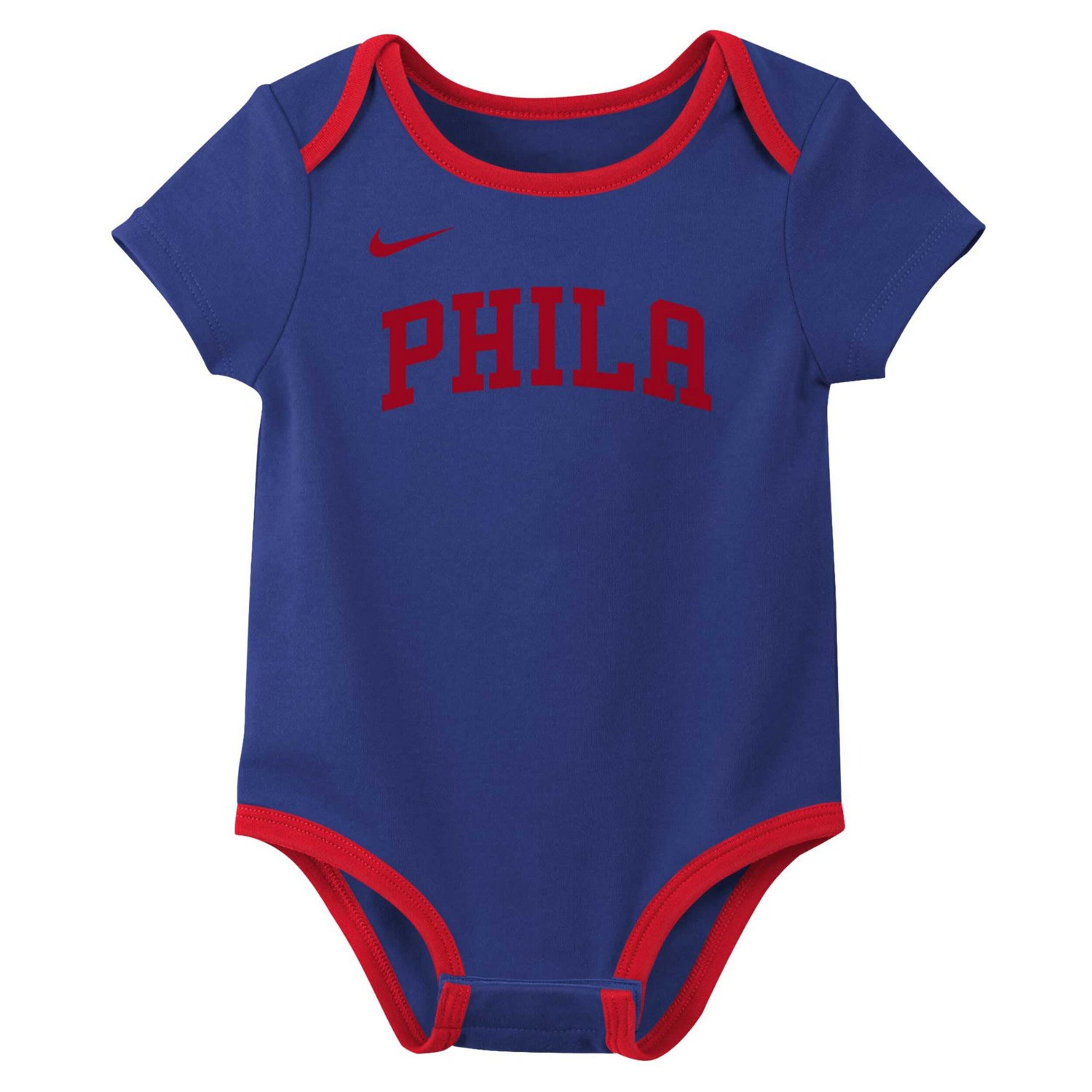 Nike Philadelphia 76ers Three-Pack Bodysuit Set - view number 3