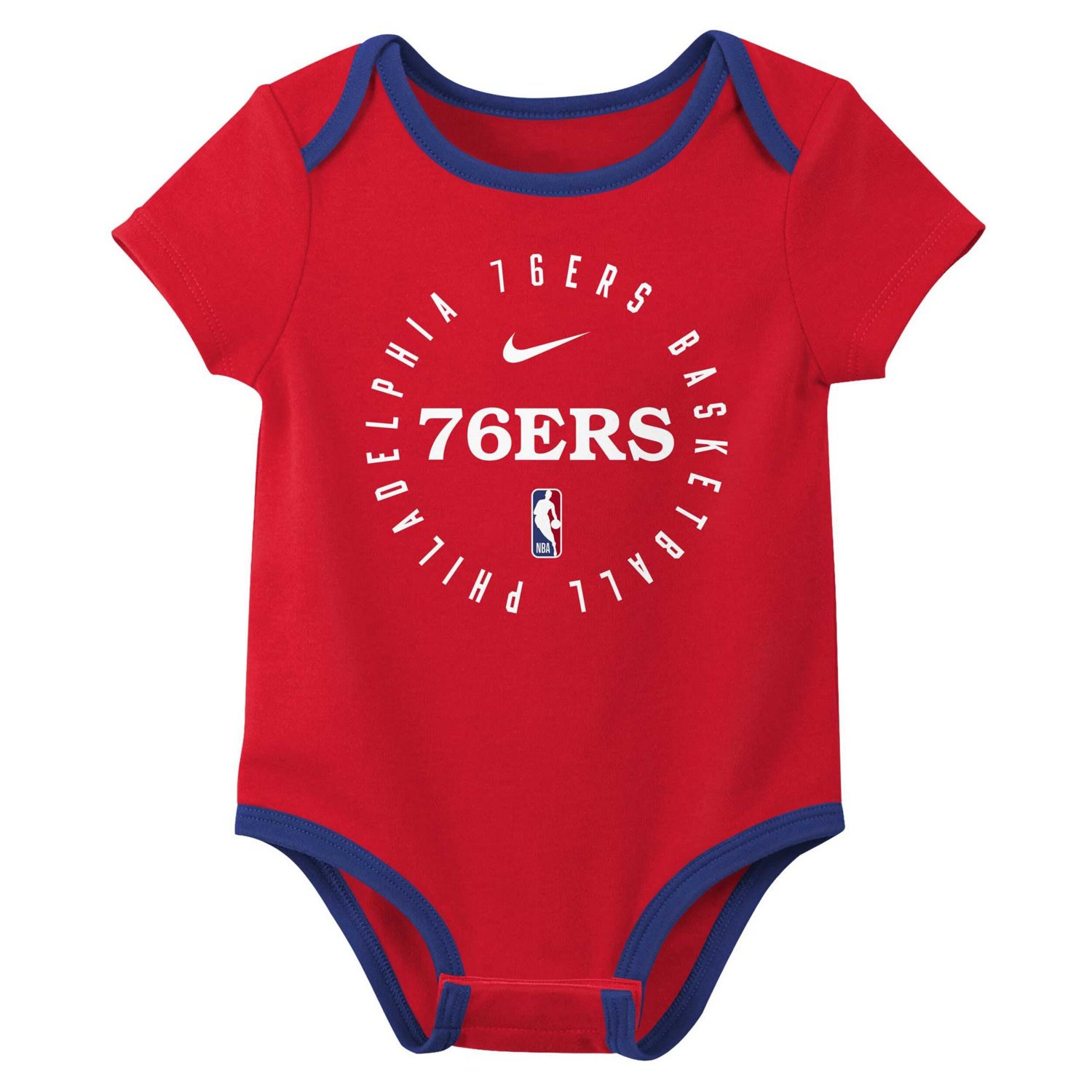 Nike Philadelphia 76ers Three-Pack Bodysuit Set - view number 2