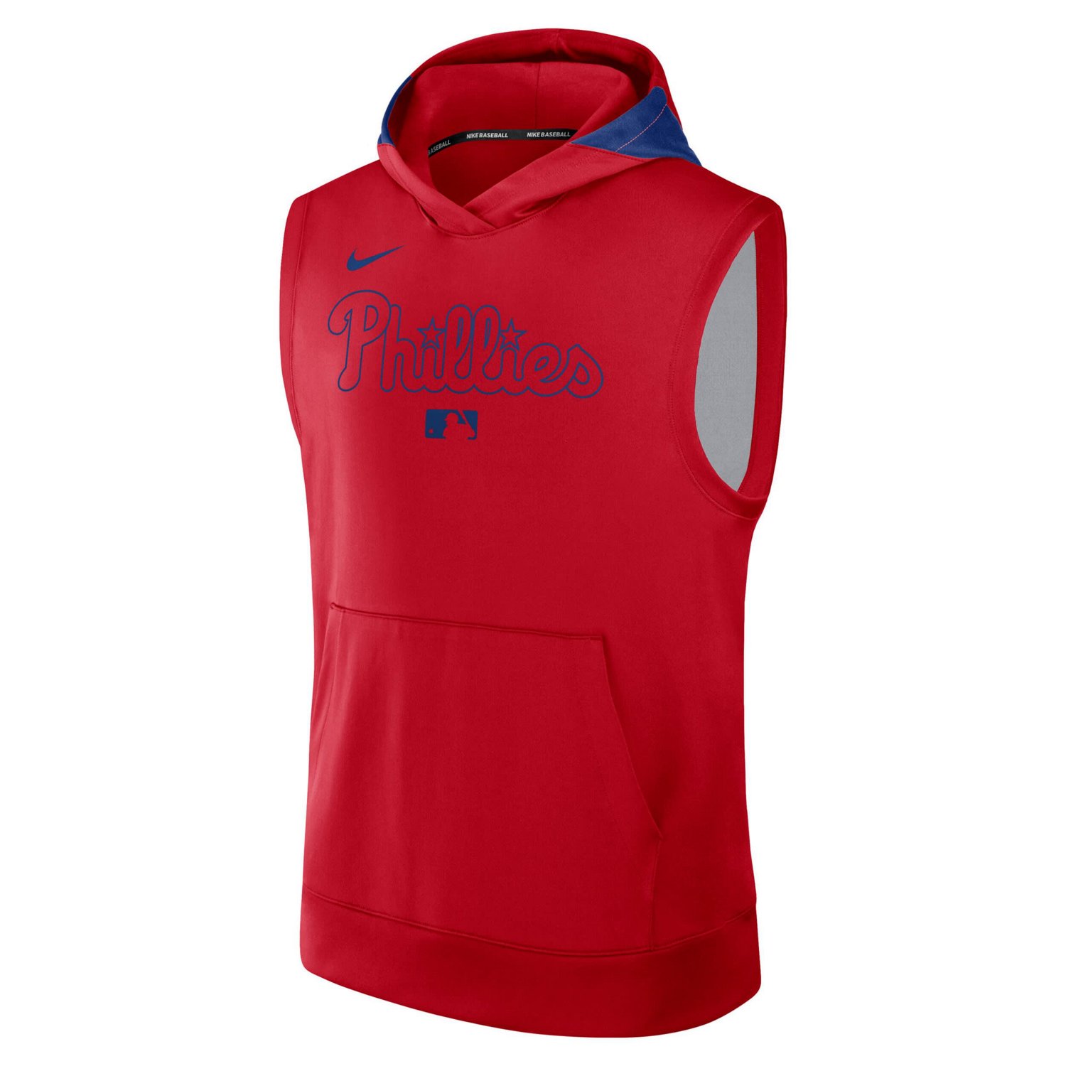 Nike Philadelphia Phillies Authentic Collection Performance Sleeveless Pullover Hoodie - view number 2