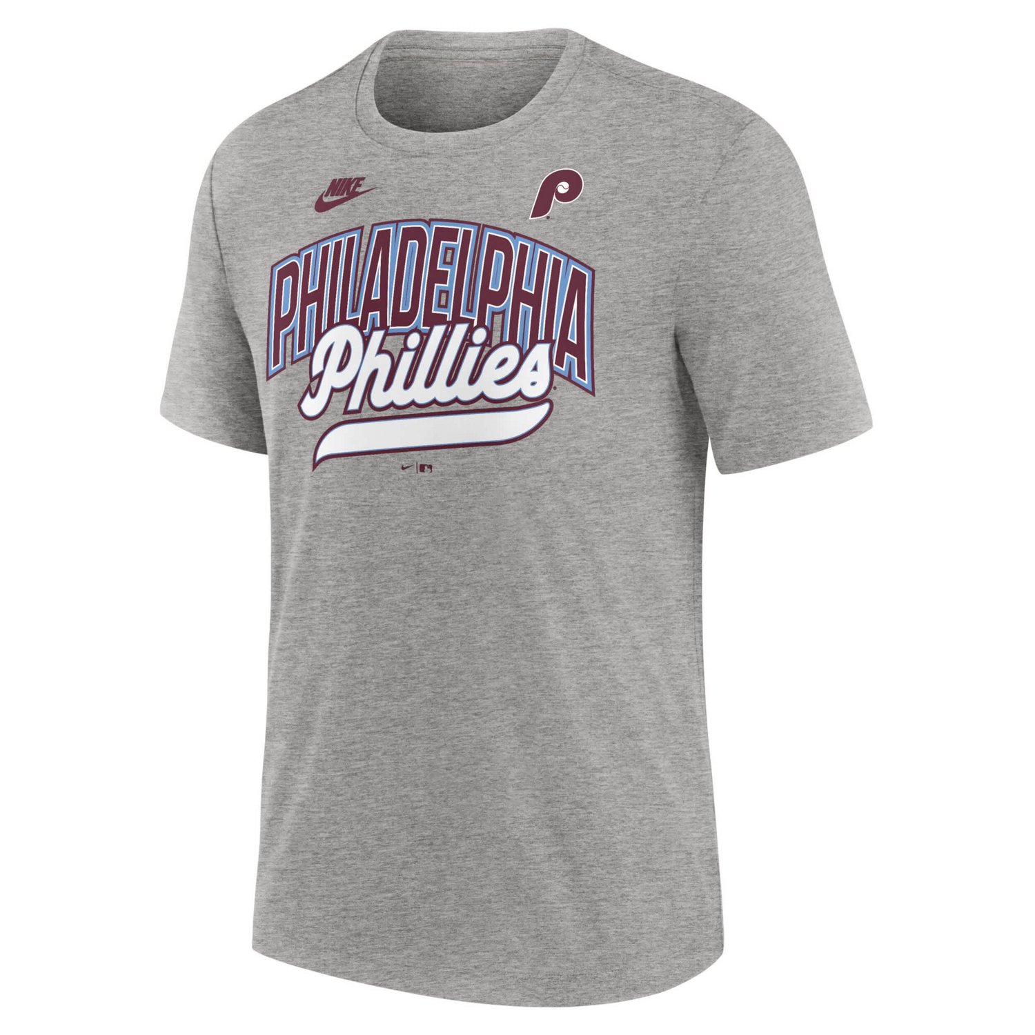Nike Philadelphia Phillies Cooperstown Collection Retro Tri-Blend T-Shirt - view number 2