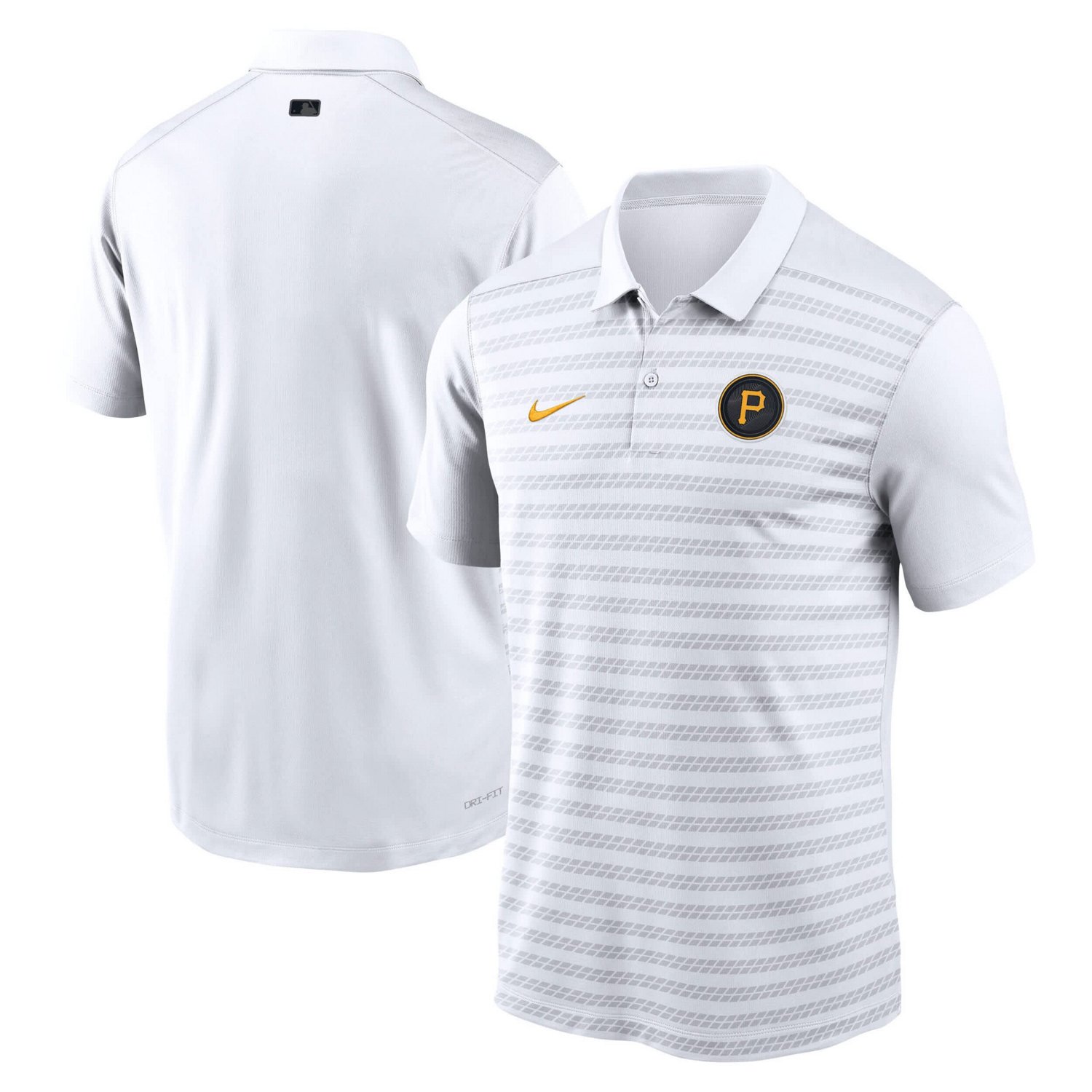 Nike Pittsburgh Pirates Authentic Collection City Connect Victory Performance Polo - view number 1