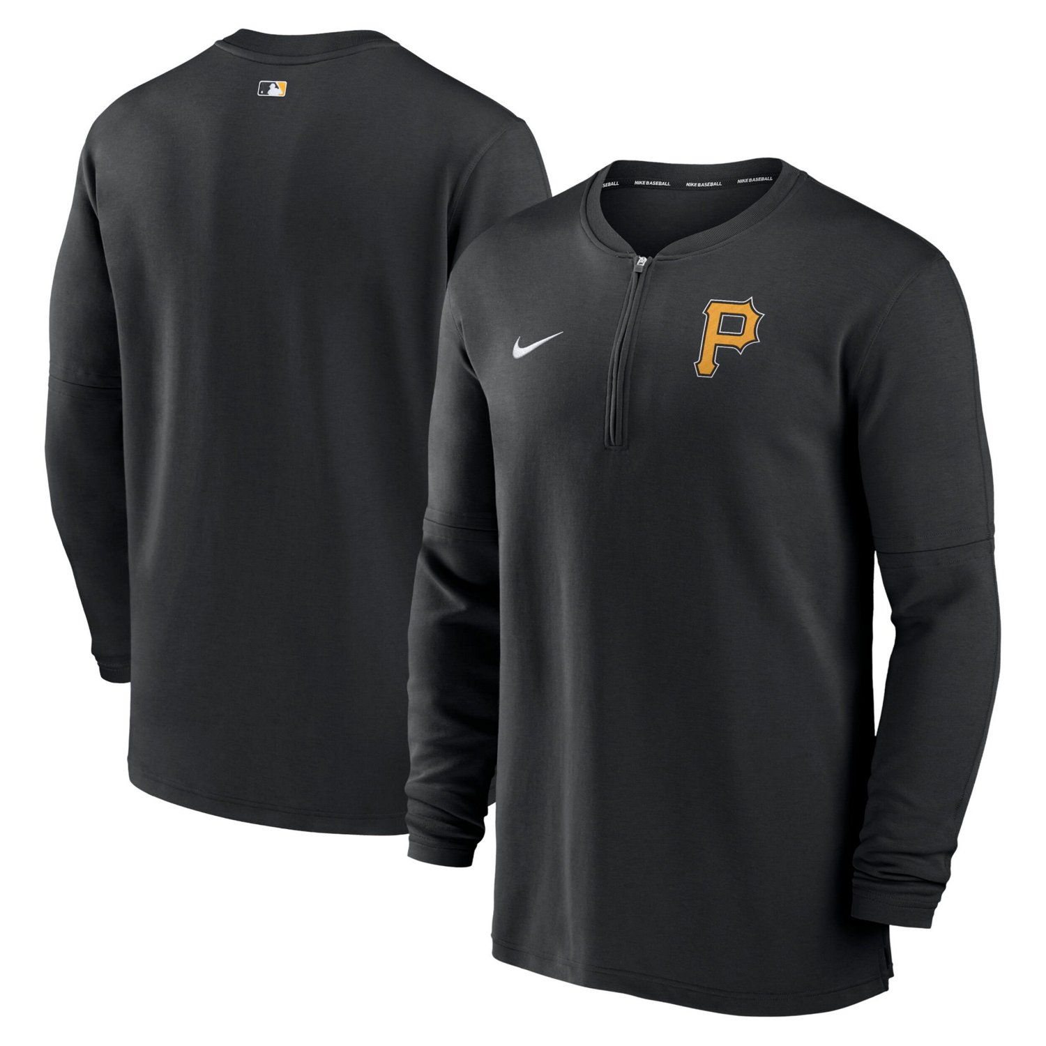 Nike Pittsburgh Pirates Authentic Collection Game Time Performance Quarter-Zip Top