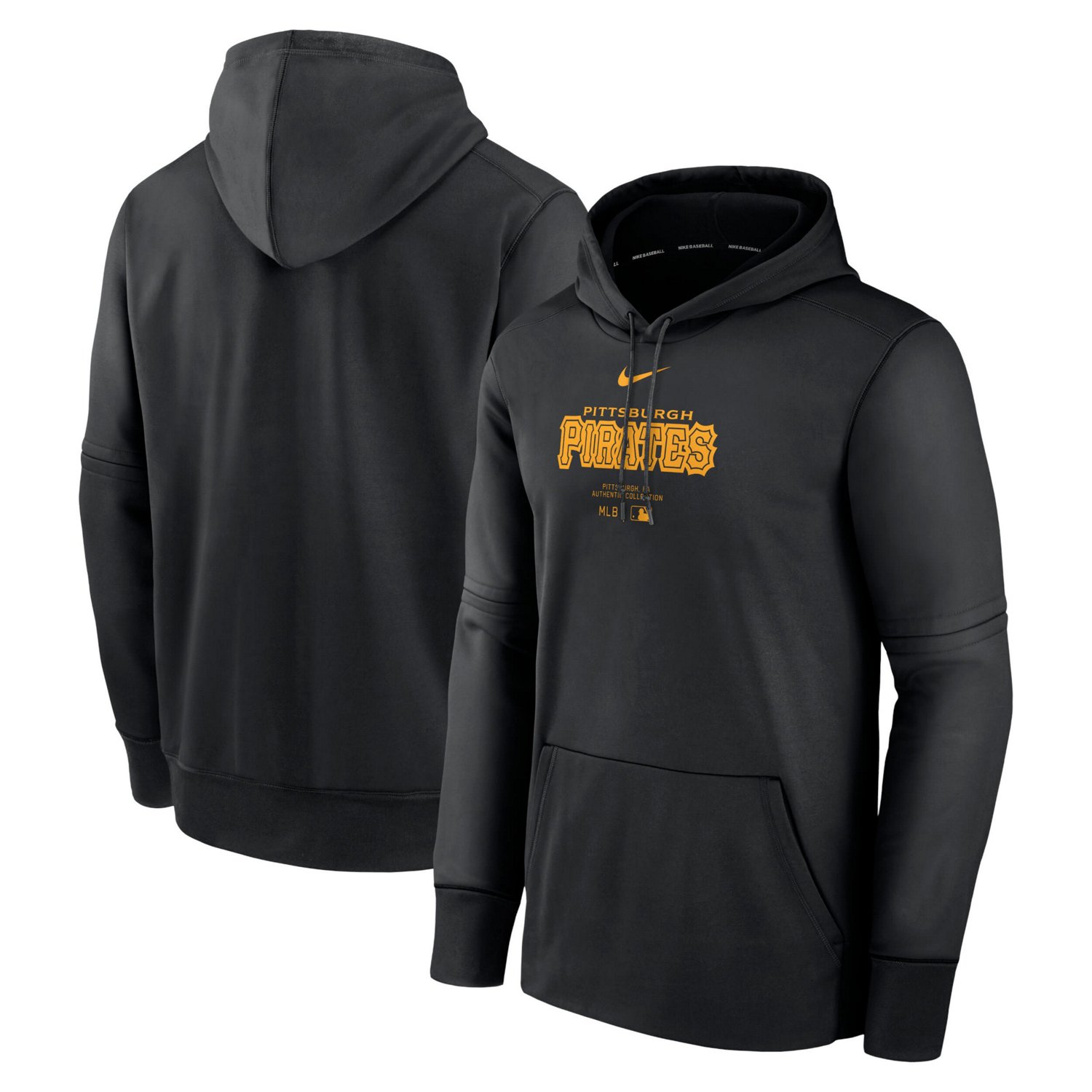 Nike Pittsburgh Pirates Authentic Collection Practice Performance Pullover Hoodie