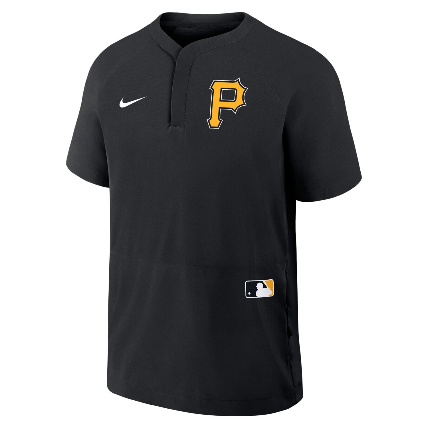 Nike Pittsburgh Pirates Authentic Collection Raglan Short Sleeve Windshirt