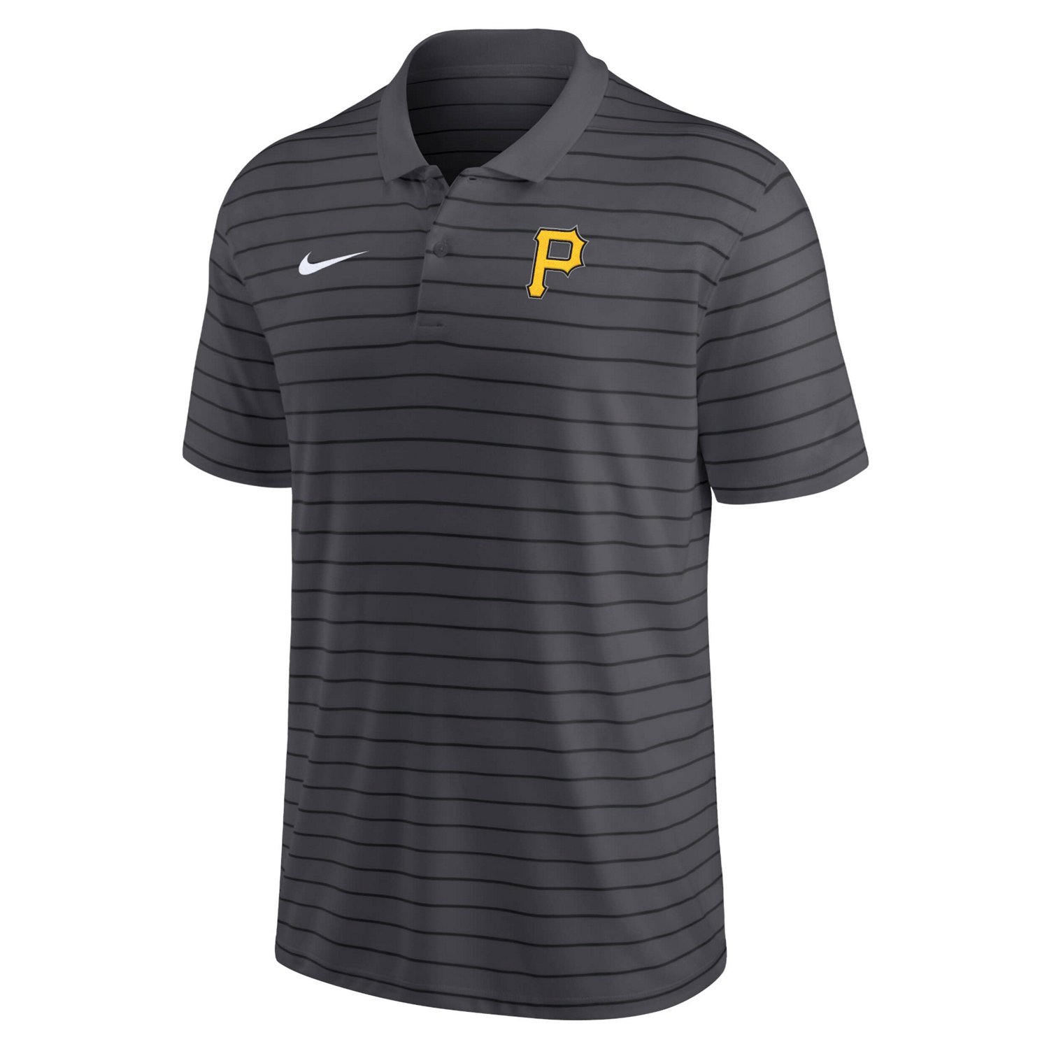 Nike Pittsburgh Pirates Authentic Collection Victory Striped Performance Polo - view number 2
