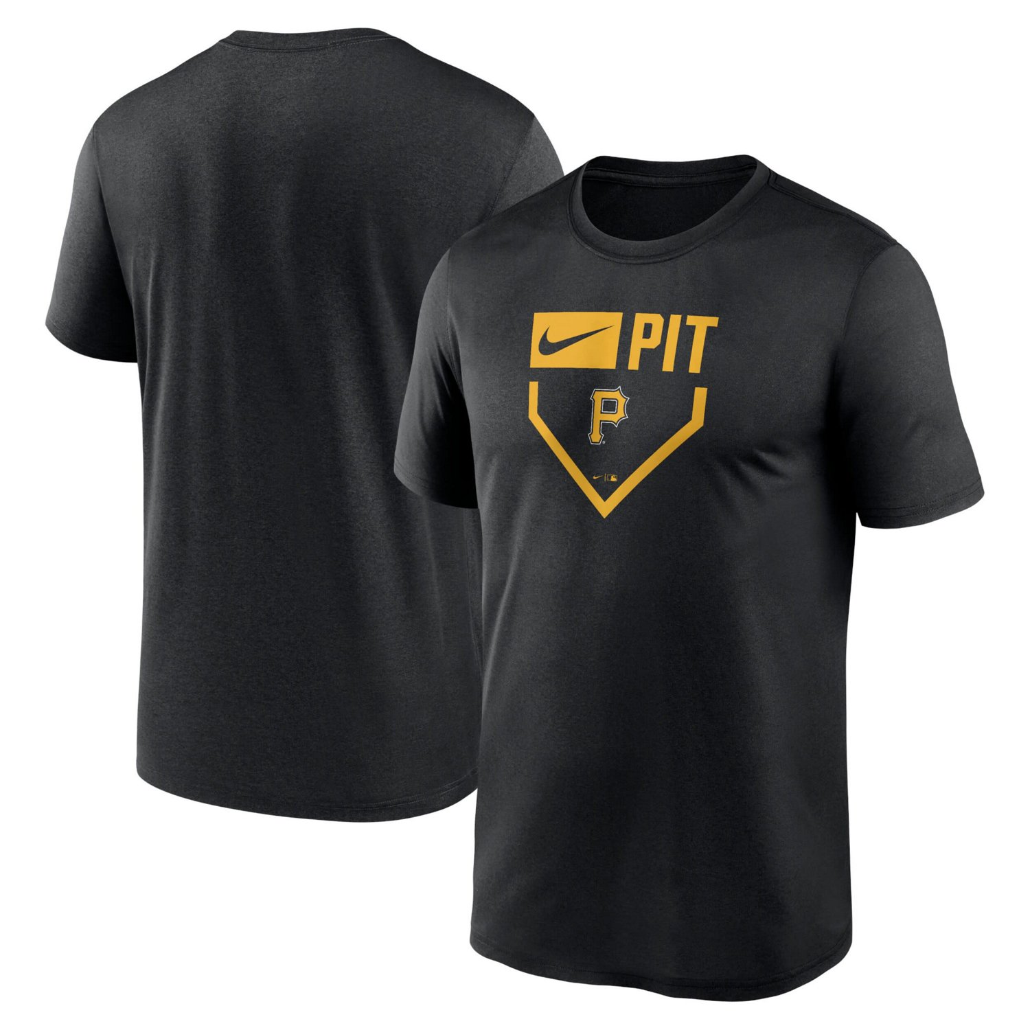 Nike Pittsburgh Pirates Home Plate Icon Legend Performance T-Shirt                                                               - view number 1
