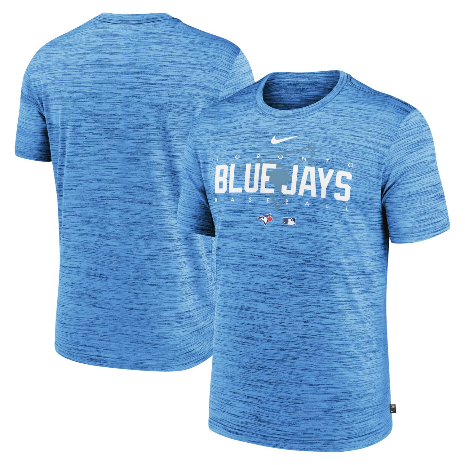 Nike Powder Toronto Jays Authentic Collection Velocity Performance Practice T-Shirt - view number 1