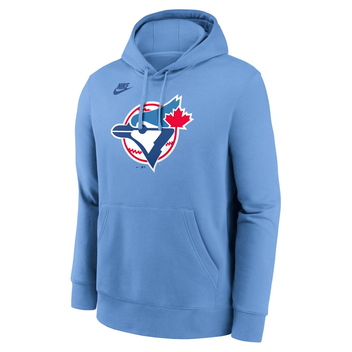 Nike Powder Toronto Jays Cooperstown Collection Logo Club Pullover Hoodie - view number 2