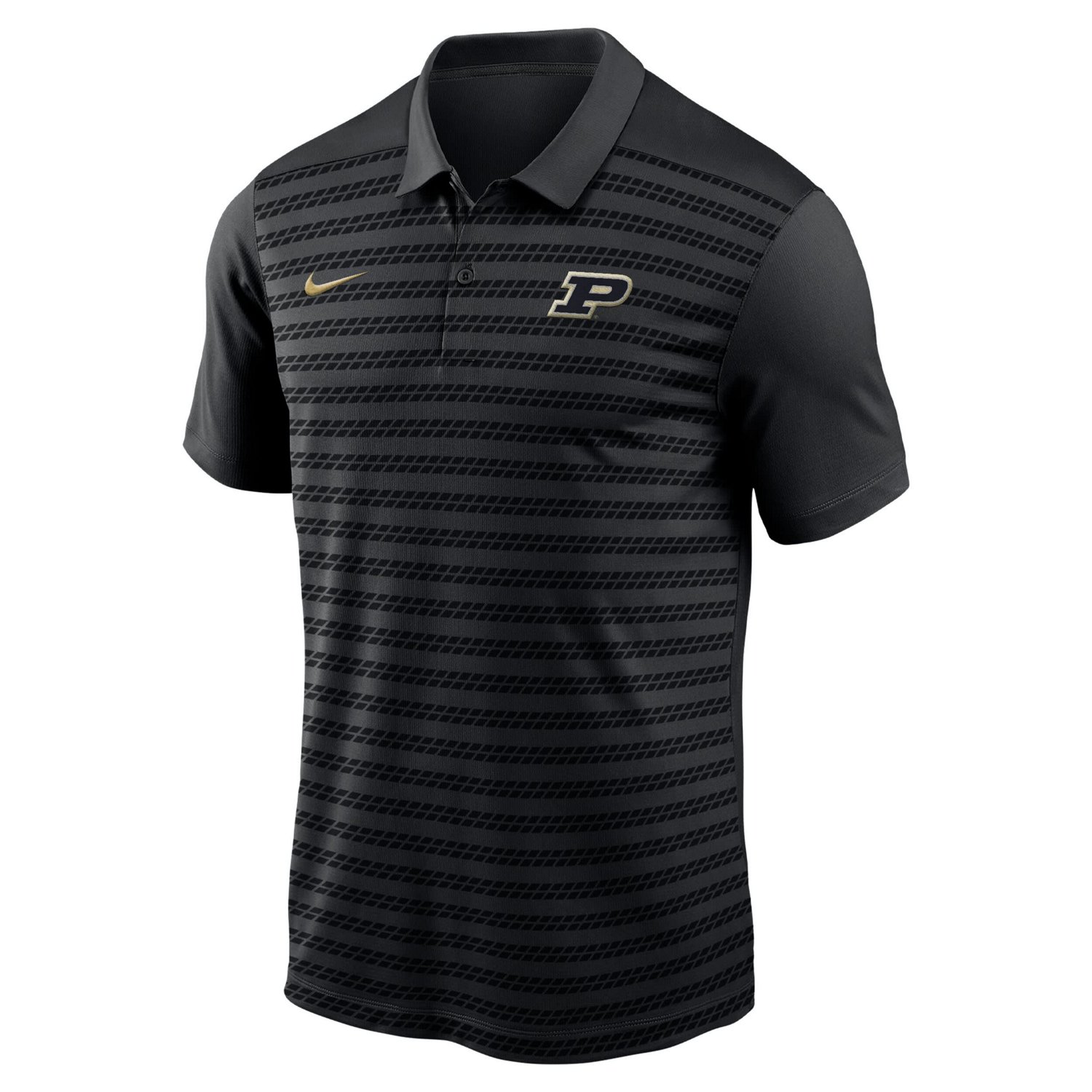 Nike Purdue Boilermakers 2024 Early Season Coaches Sideline Polo                                                                 - view number 1