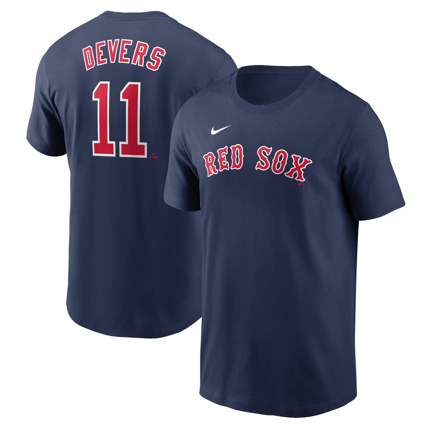 Nike Rafael Devers Boston Red Sox Fuse Name  Number T-Shirt