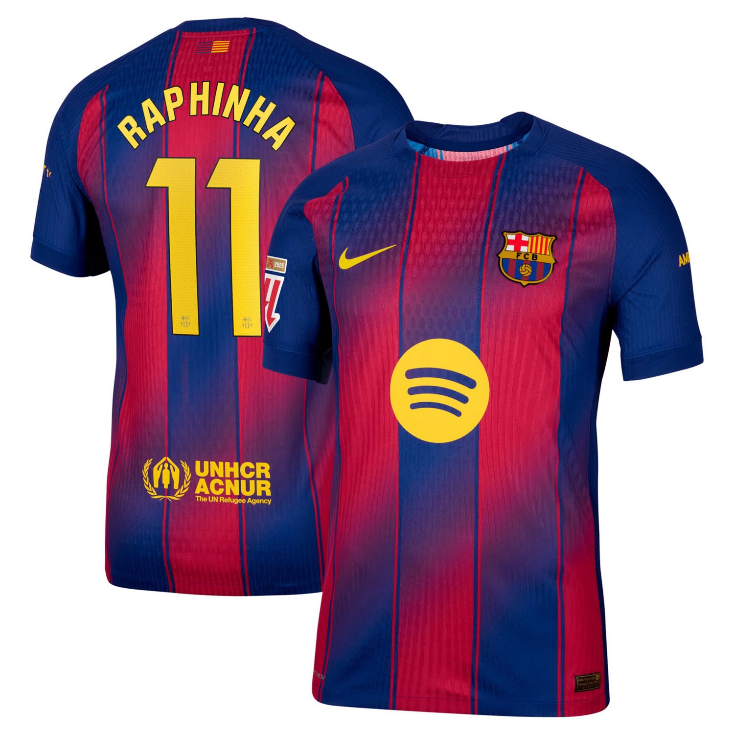 Nike Raphinha Barcelona 2025 26 Home Authentic Player Jersey