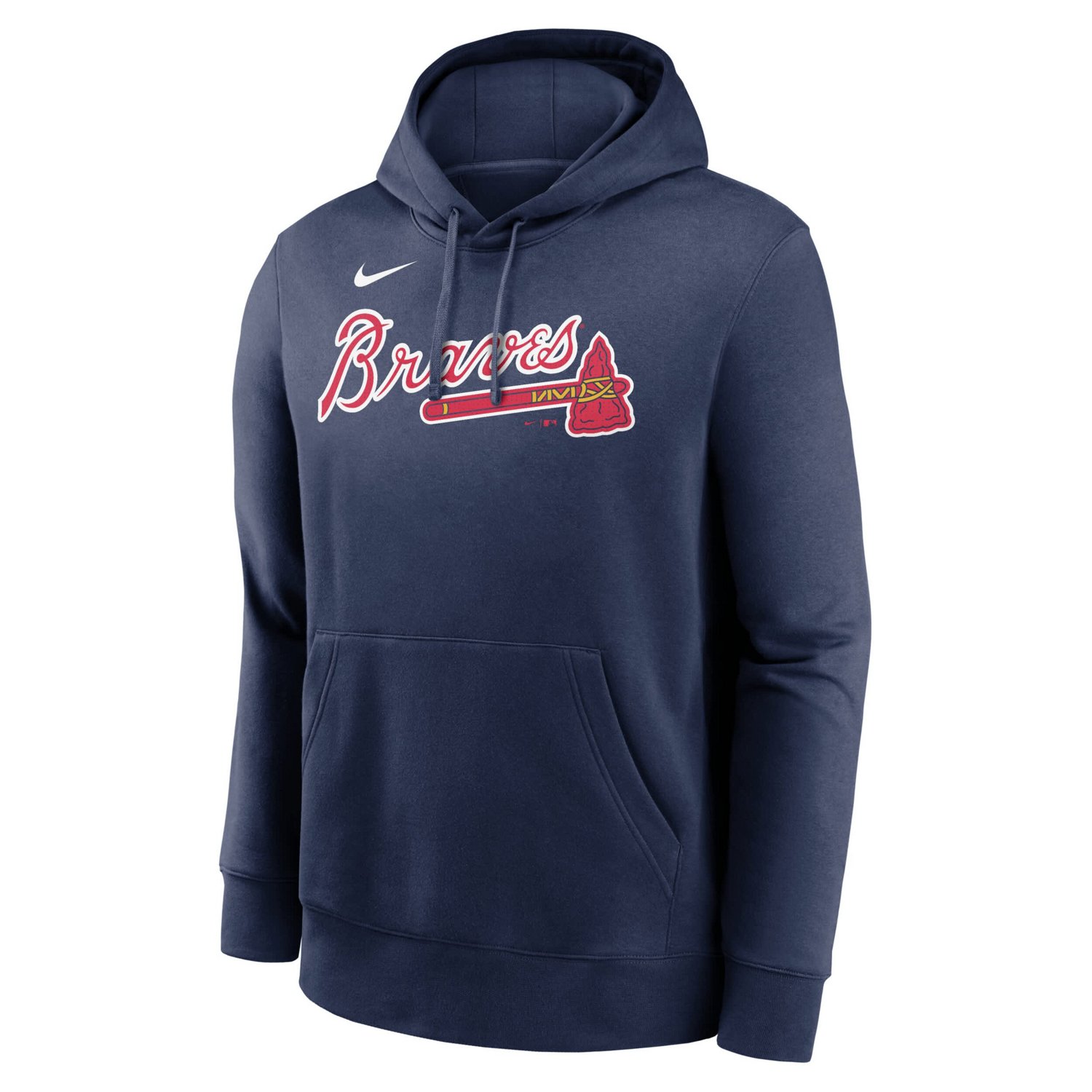Nike Ronald Acua Jr Atlanta Braves Player Name  Number Club Fleece Pullover Hoodie - view number 2