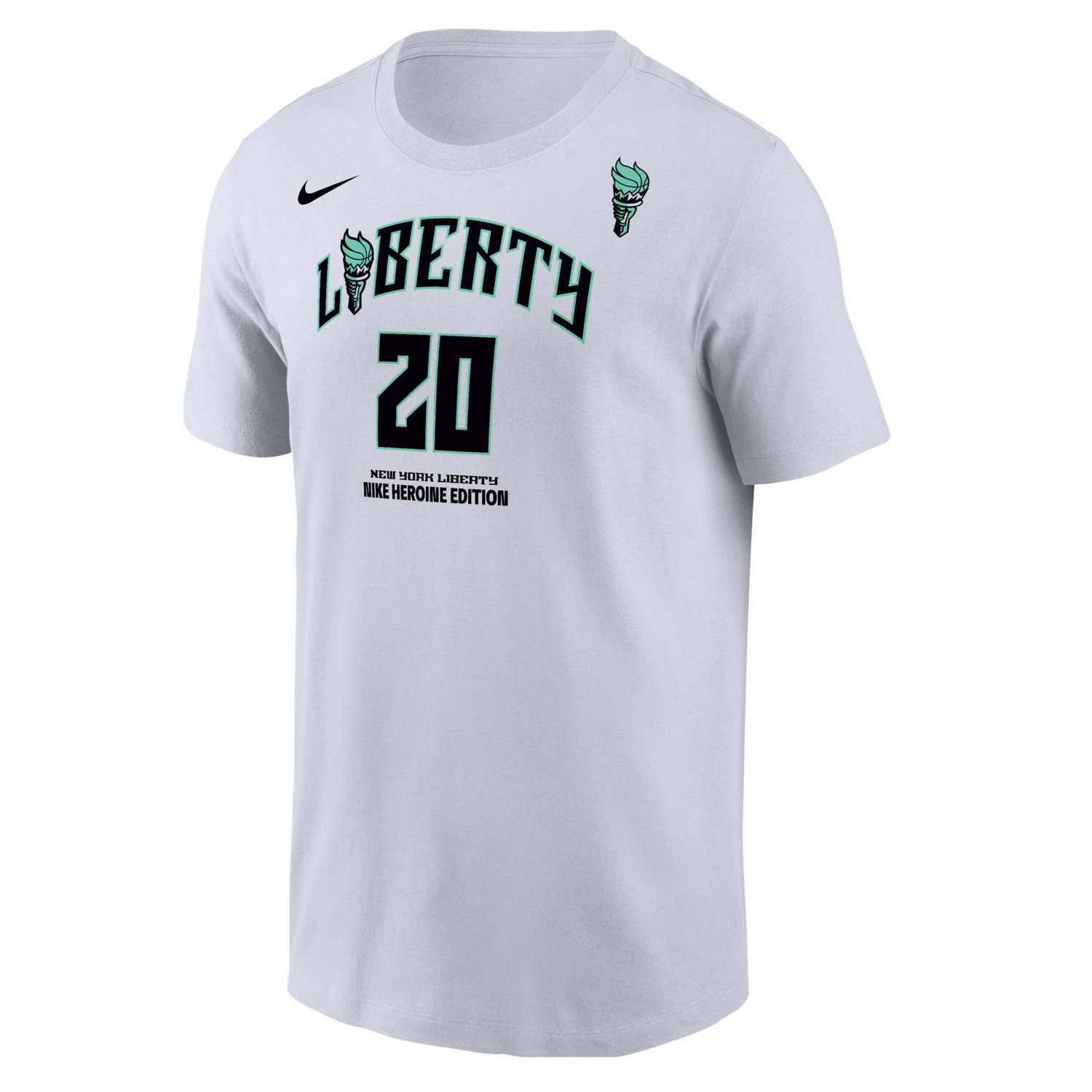 Nike Sabrina Ionescu New York Liberty Heroine Edition Name  Number T-Shirt - view number 2
