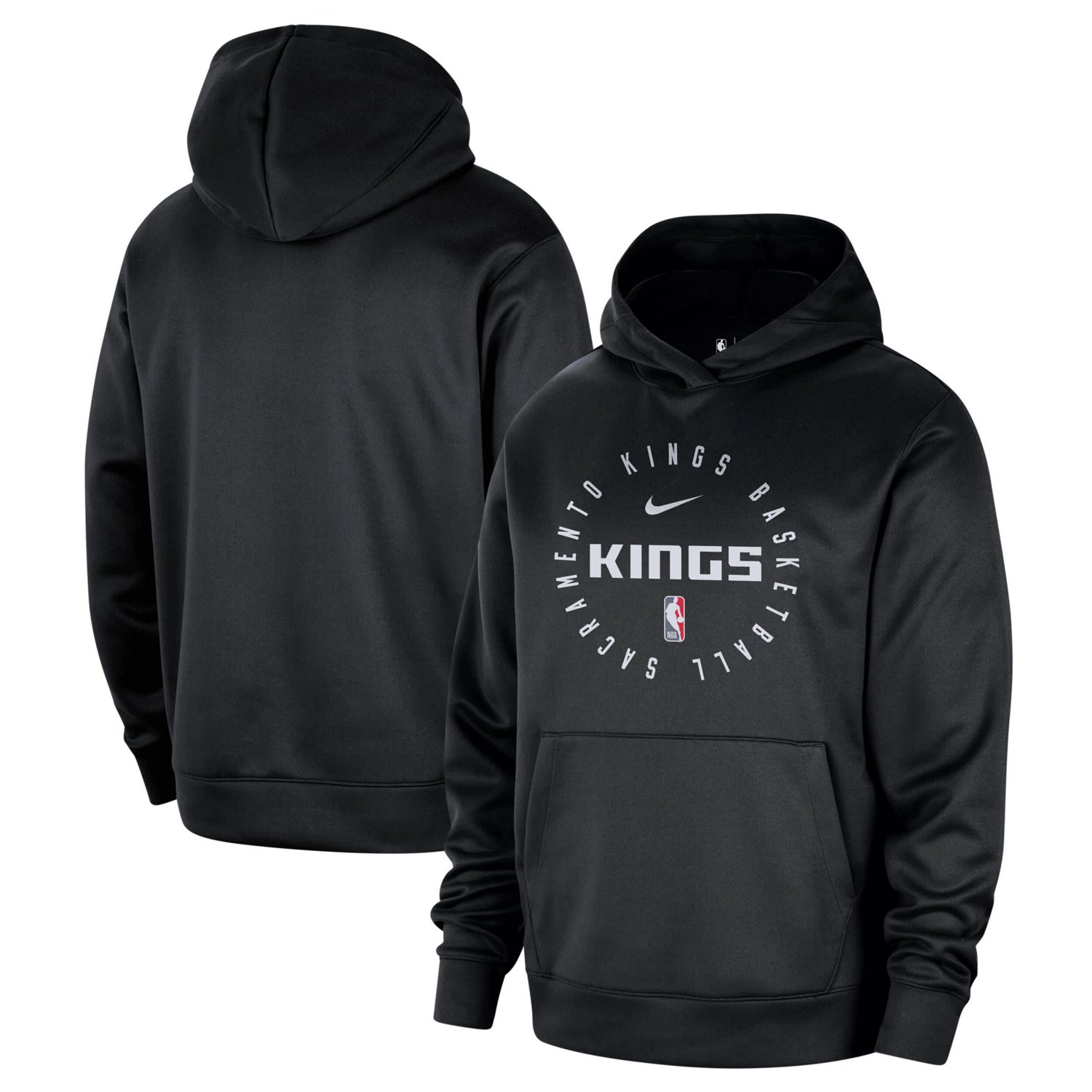 Nike Sacramento Kings 2024 25 Spotlight On-Court Practice Performance Pullover Hoodie