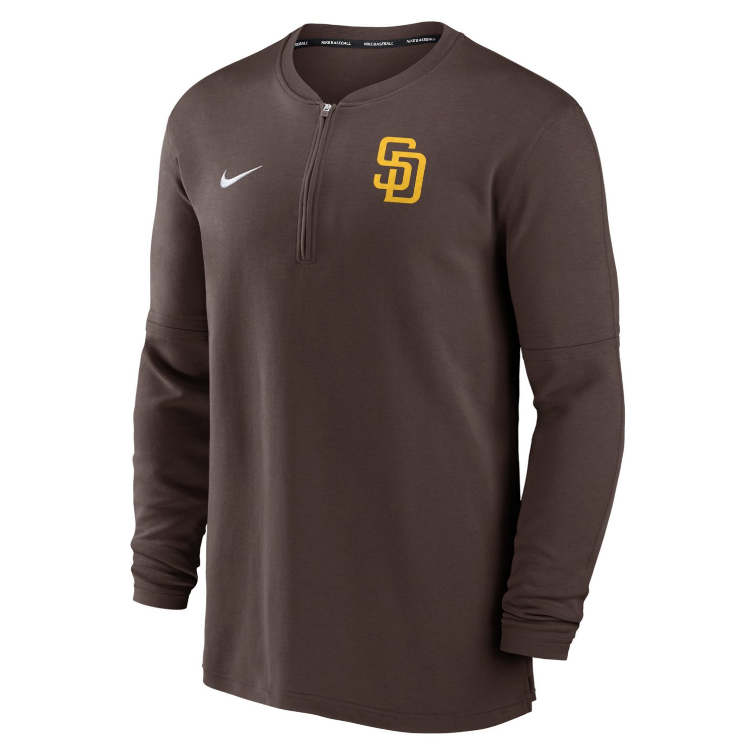 Nike San Diego Padres Authentic Collection Game Time Performance Quarter-Zip Top