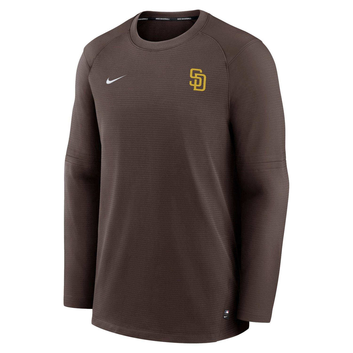 Nike San Diego Padres Authentic Collection Logo Performance Long Sleeve T-Shirt - view number 2