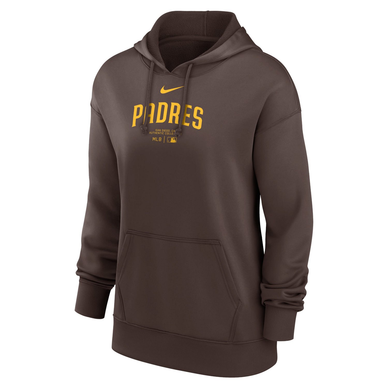 Nike San Diego Padres Authentic Collection Performance Pullover Hoodie                                                           - view number 2