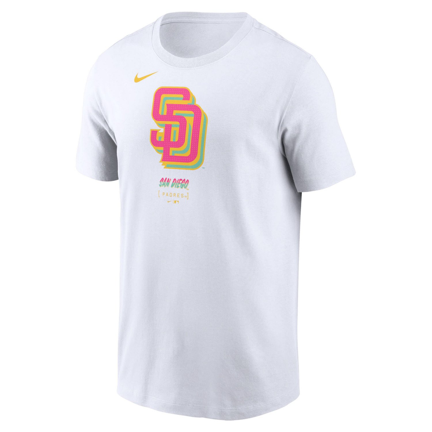 Nike San Diego Padres City Connect Large Logo T-Shirt                                                                            - view number 2