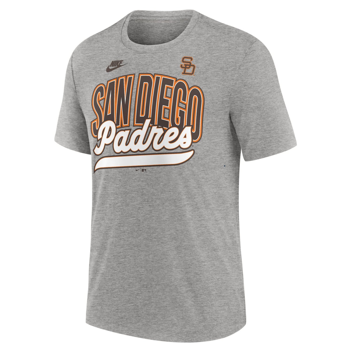 Nike San Diego Padres Cooperstown Collection Retro Tri-Blend T-Shirt - view number 2