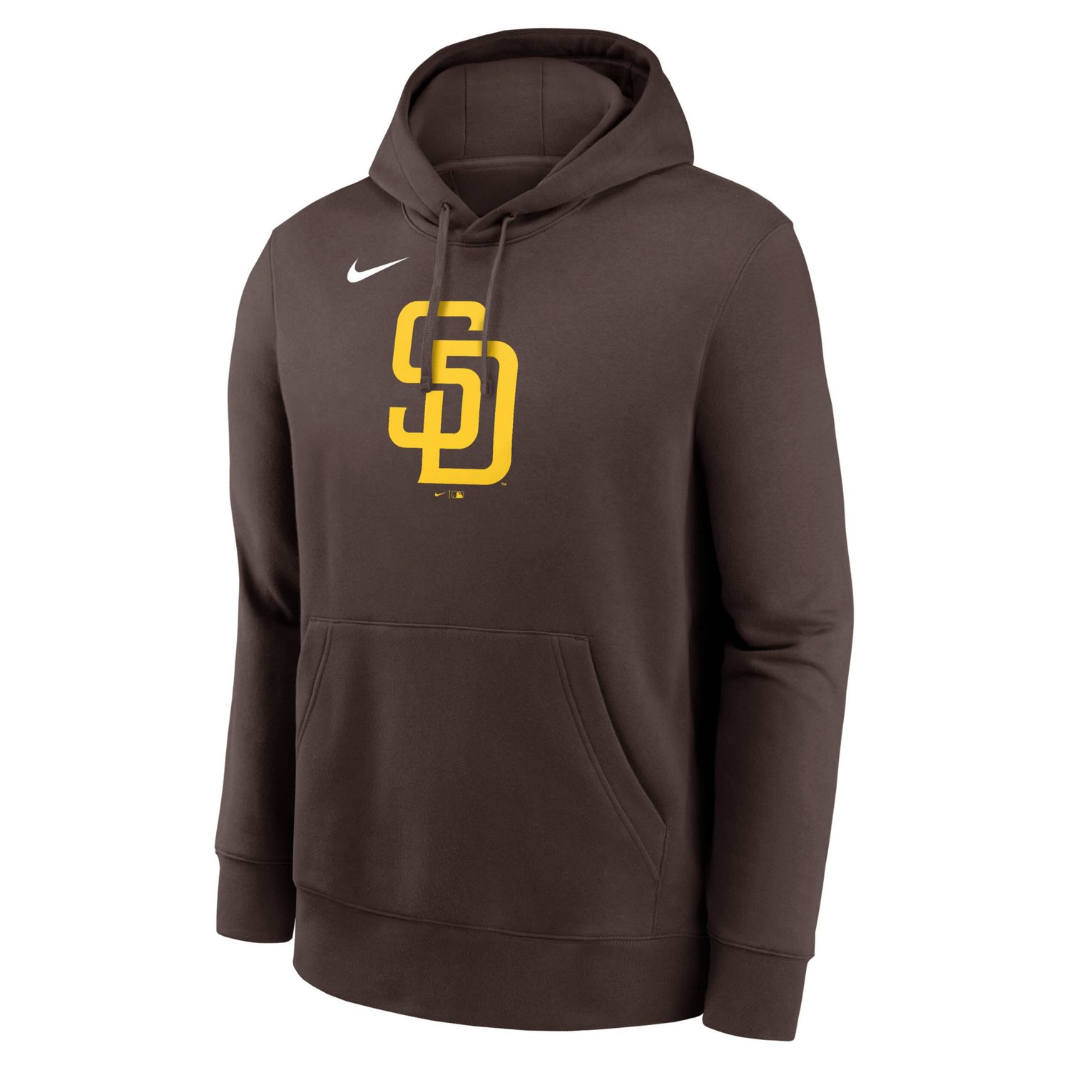 Nike San Diego Padres Logo Club Fleece Pullover Hoodie - view number 2
