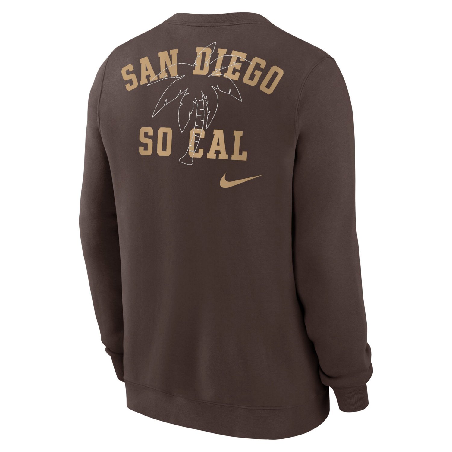 Nike San Diego Padres Statement Ball Game Fleece Pullover Sweatshirt