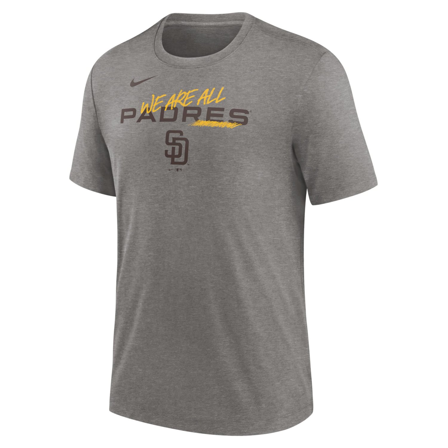 Nike San Diego Padres We Are All Tri-Blend T-Shirt