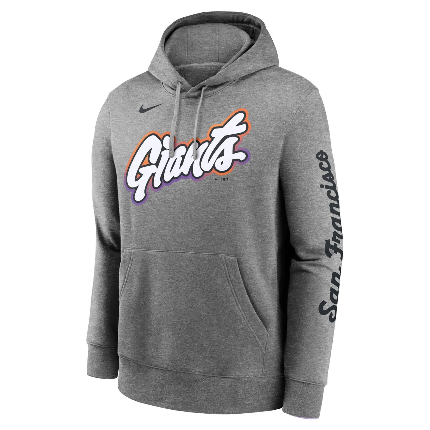 Nike San Francisco Giants 2025 City Connect French Terry Club Pullover Hoodie - view number 2