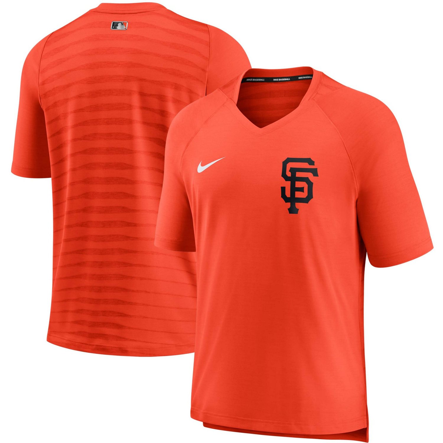 Nike San Francisco Giants Authentic Collection Pregame Performance V-Neck T-Shirt