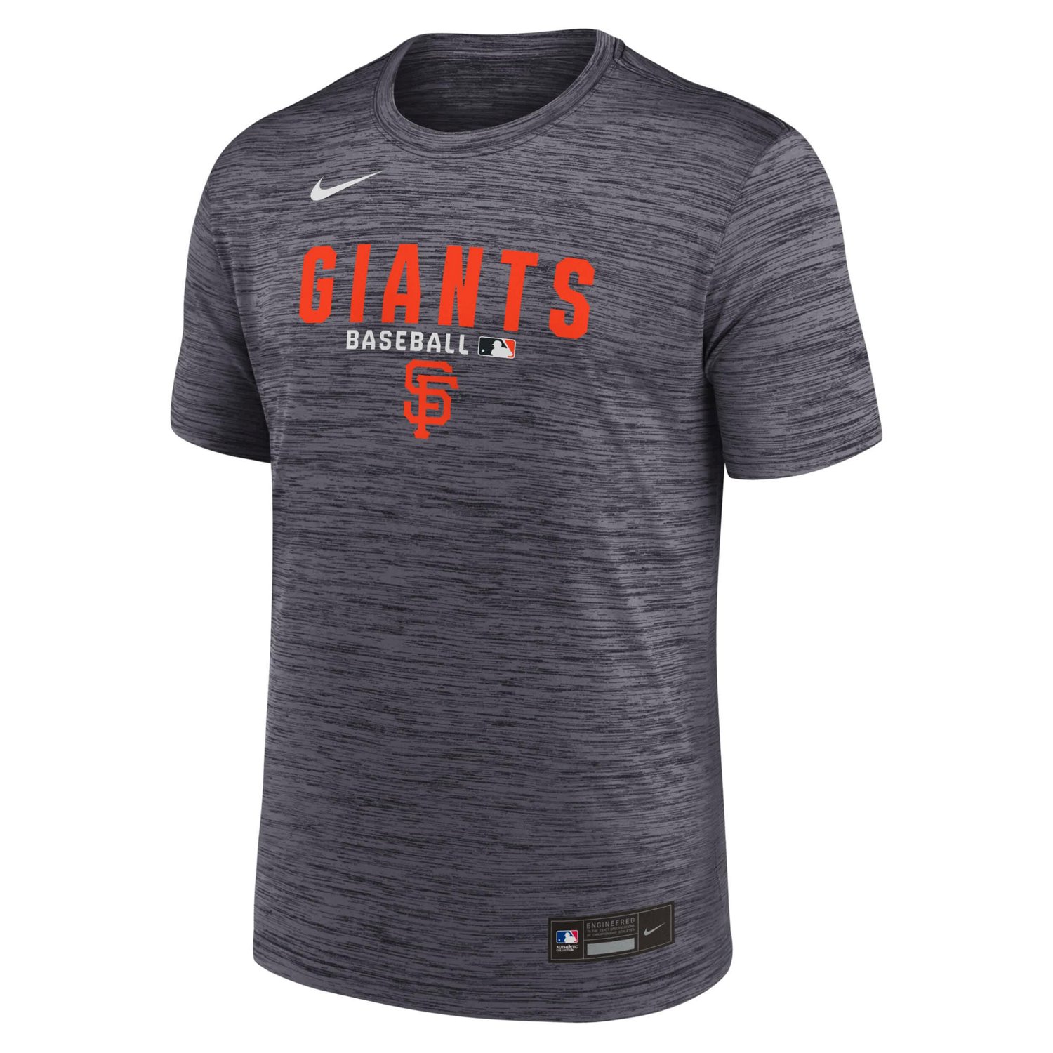 Nike San Francisco Giants Authentic Collection Velocity Dri-FIT T-Shirt - view number 4