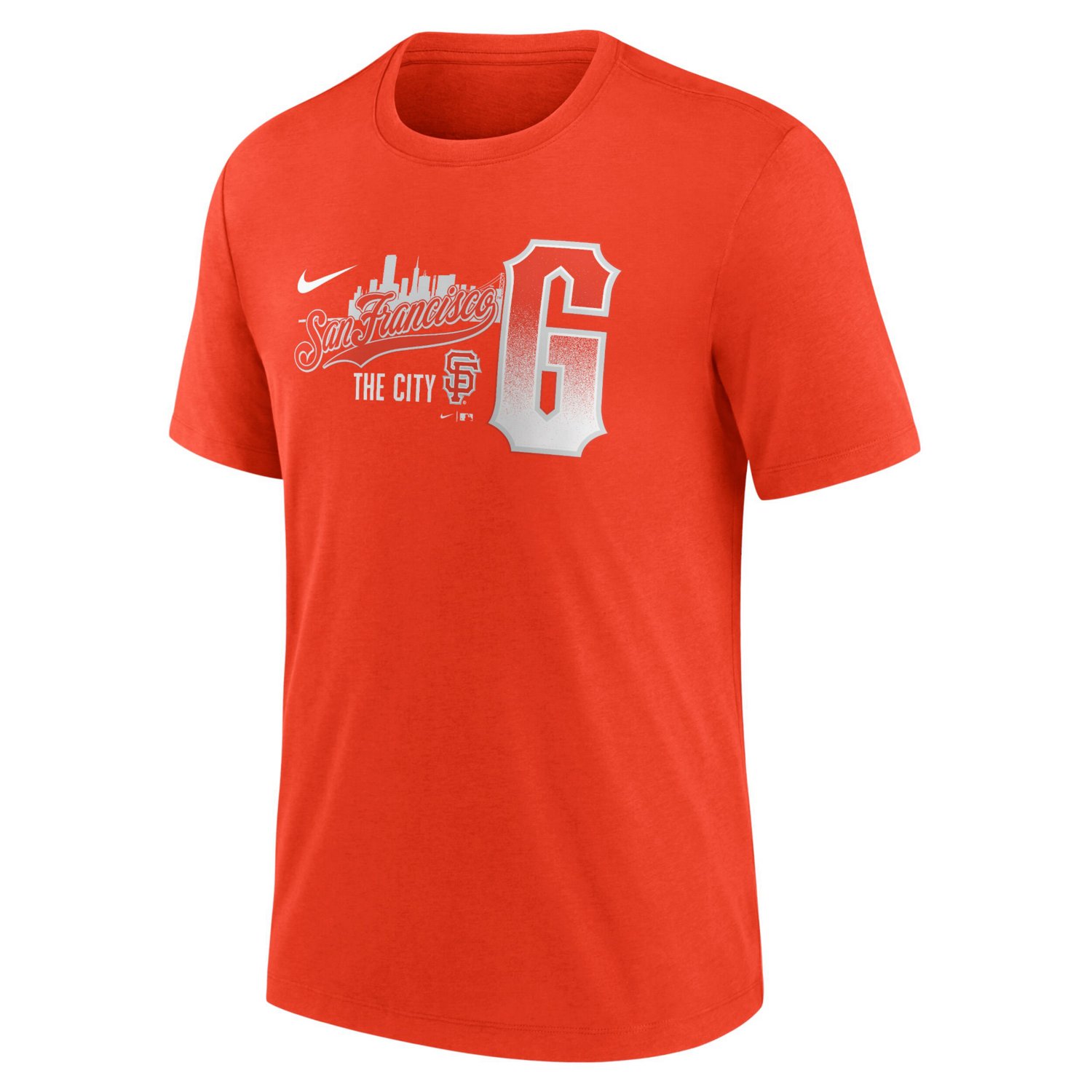 Nike San Francisco Giants City Connect Tri-Blend T-Shirt - view number 2