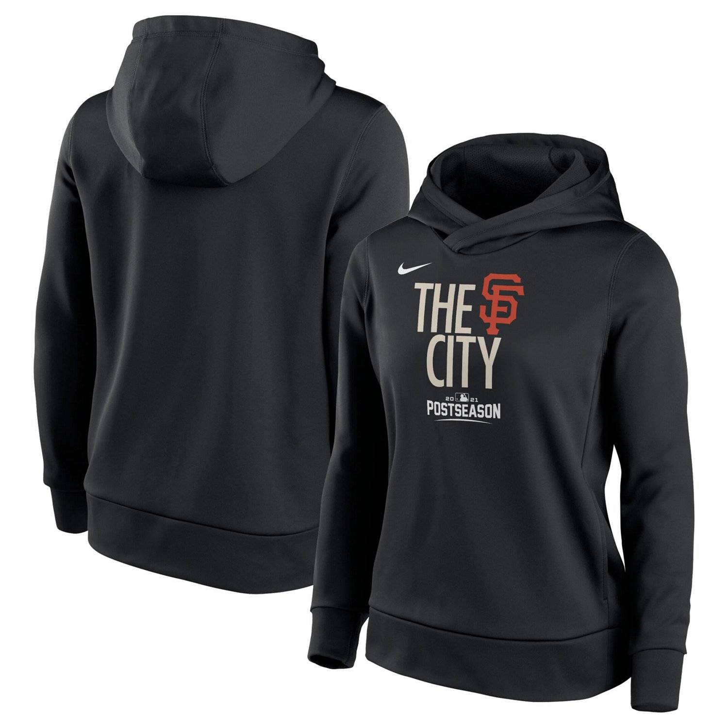 Nike San Francisco Giants Postseason Dugout Pullover Hoodie                                                                     