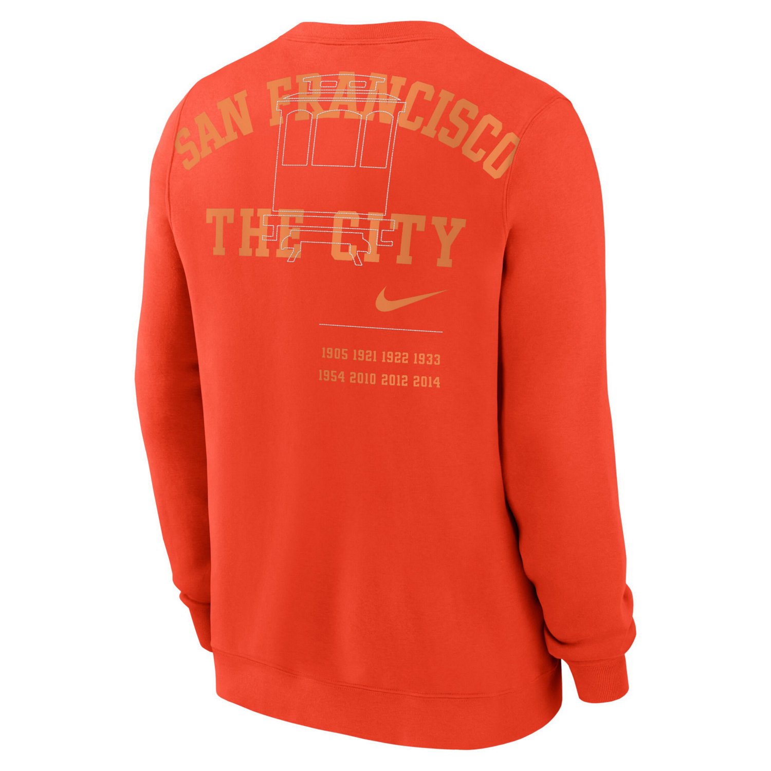 Nike San Francisco Giants Statement Ball Game Fleece Pullover Sweatshirt - view number 3