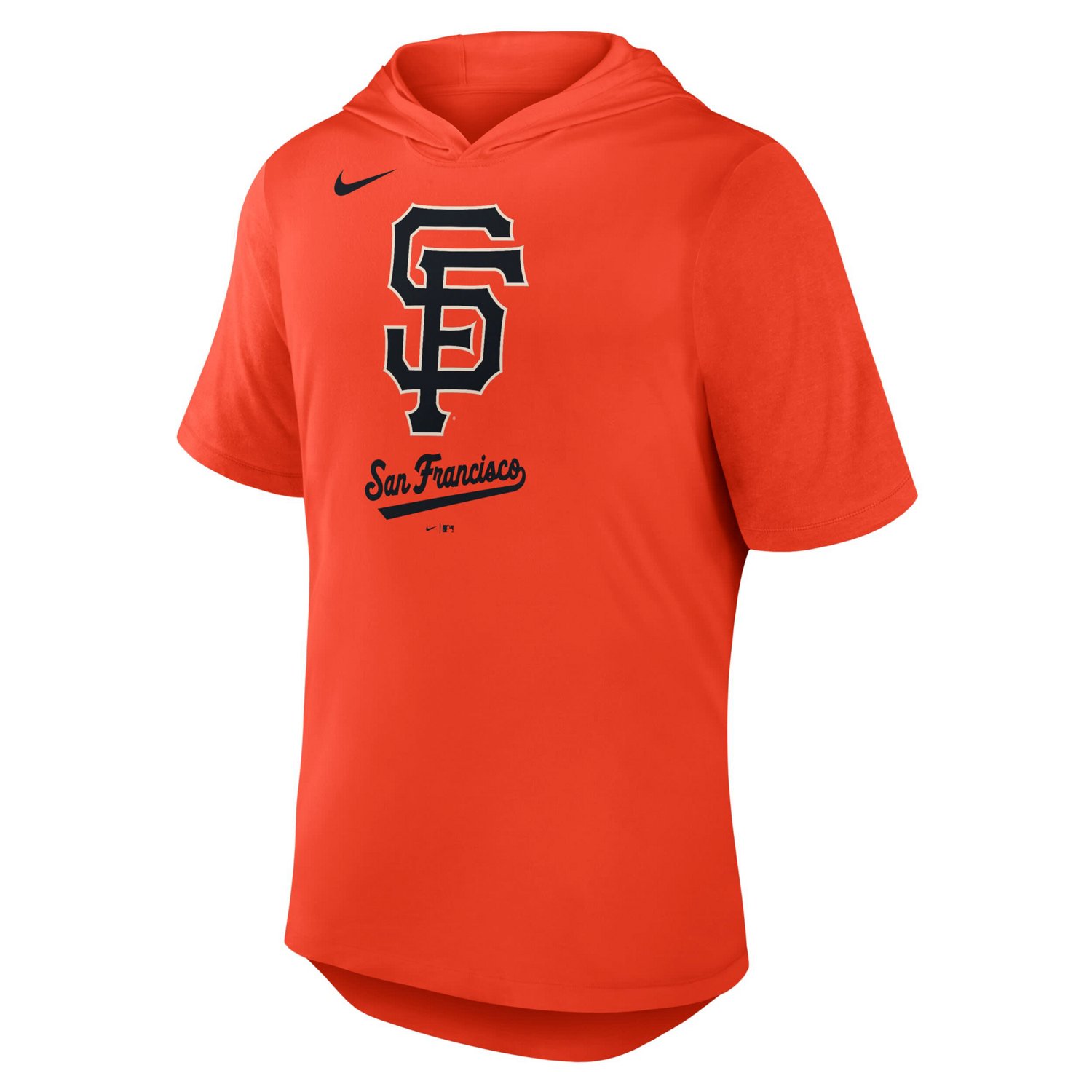 Nike San Francisco Giants Tri-Blend Hoodie T-Shirt - view number 2