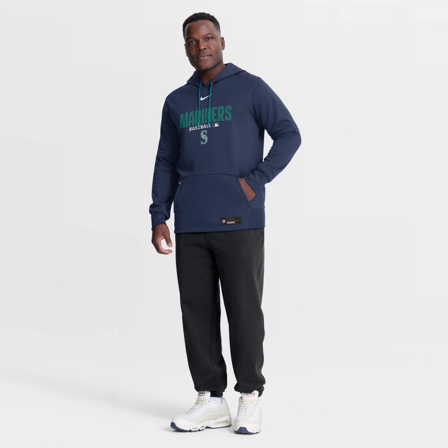 Nike Seattle Mariners Authentic Collection Therma-FIT Hoodie - view number 3