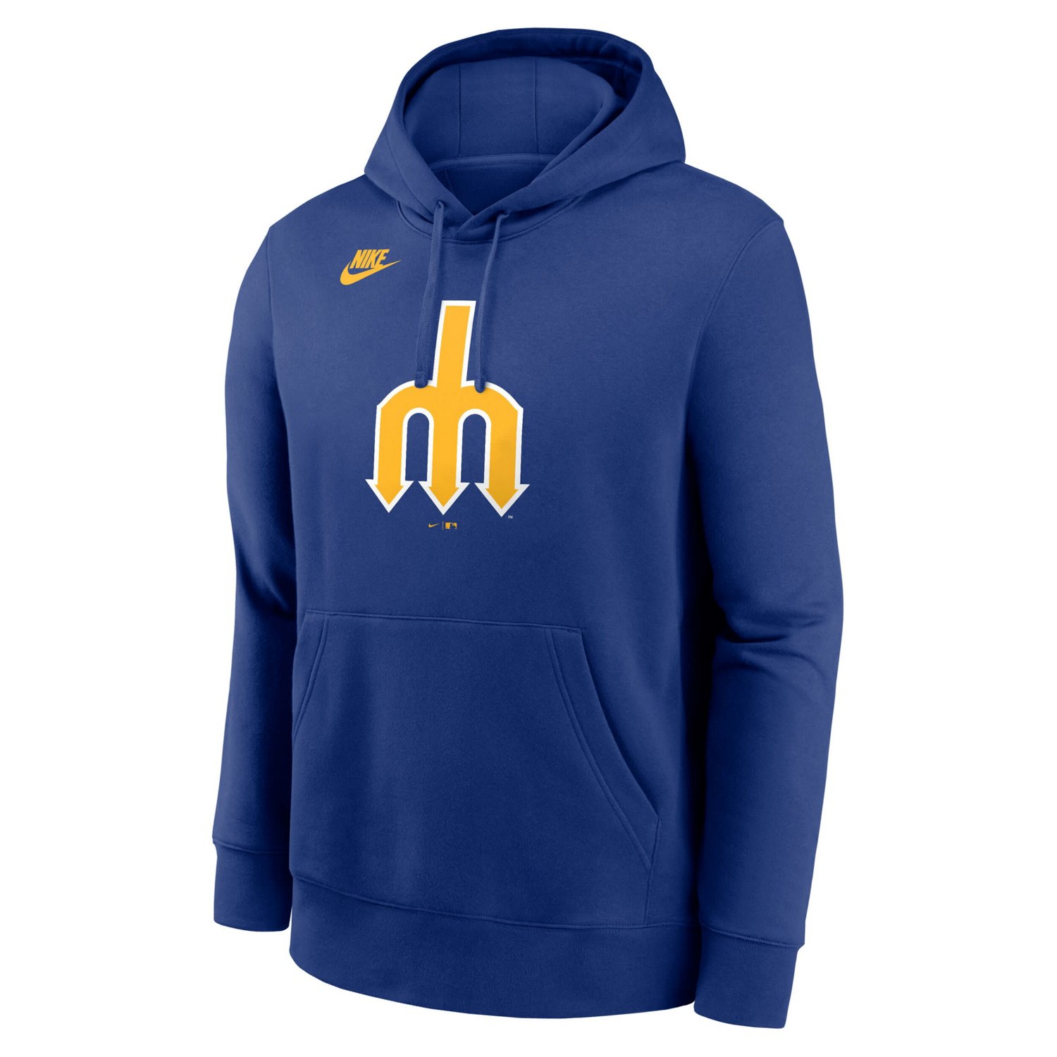 Nike Seattle Mariners Cooperstown Collection Logo Club Pullover Hoodie - view number 2