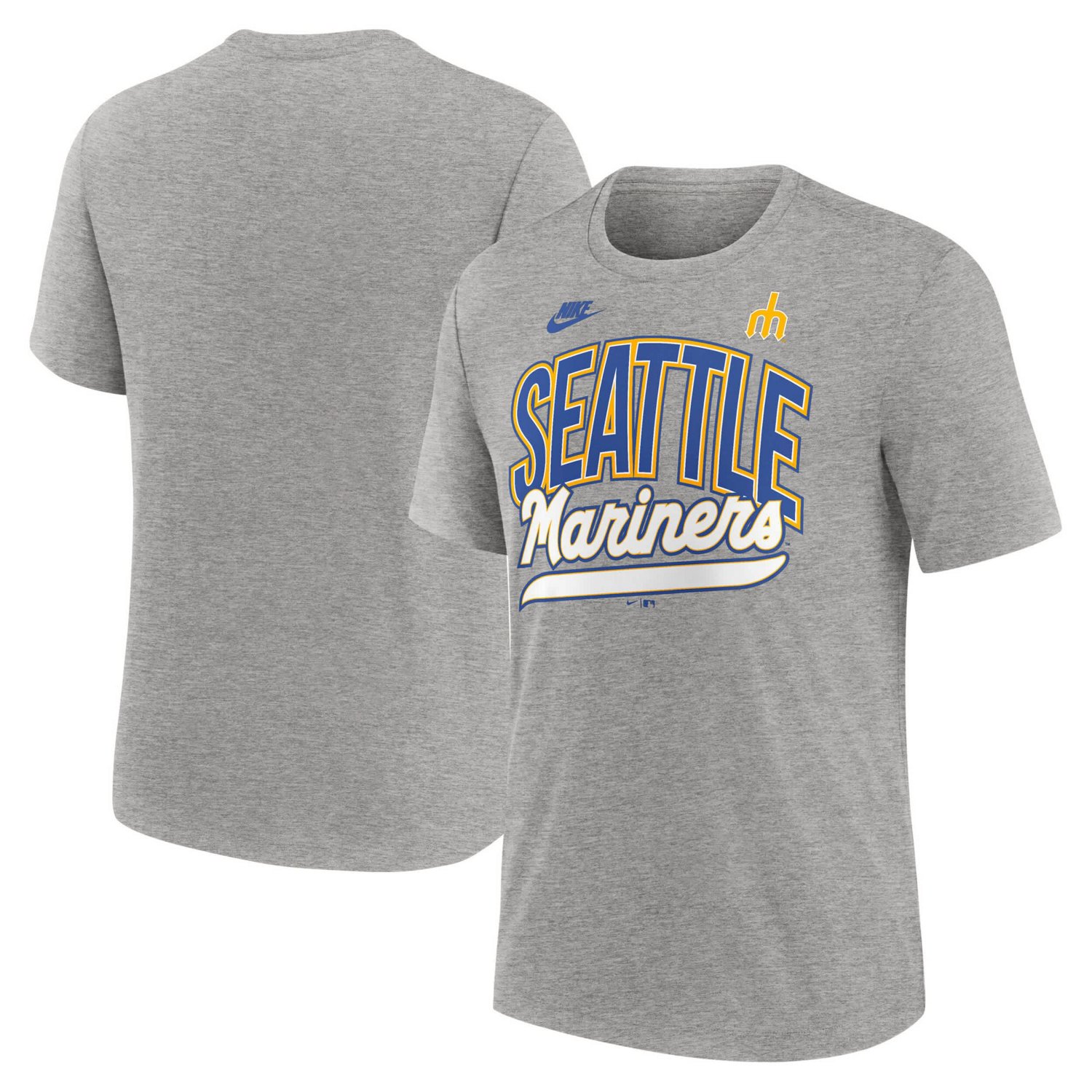 Nike Seattle Mariners Cooperstown Collection Retro Tri-Blend T-Shirt