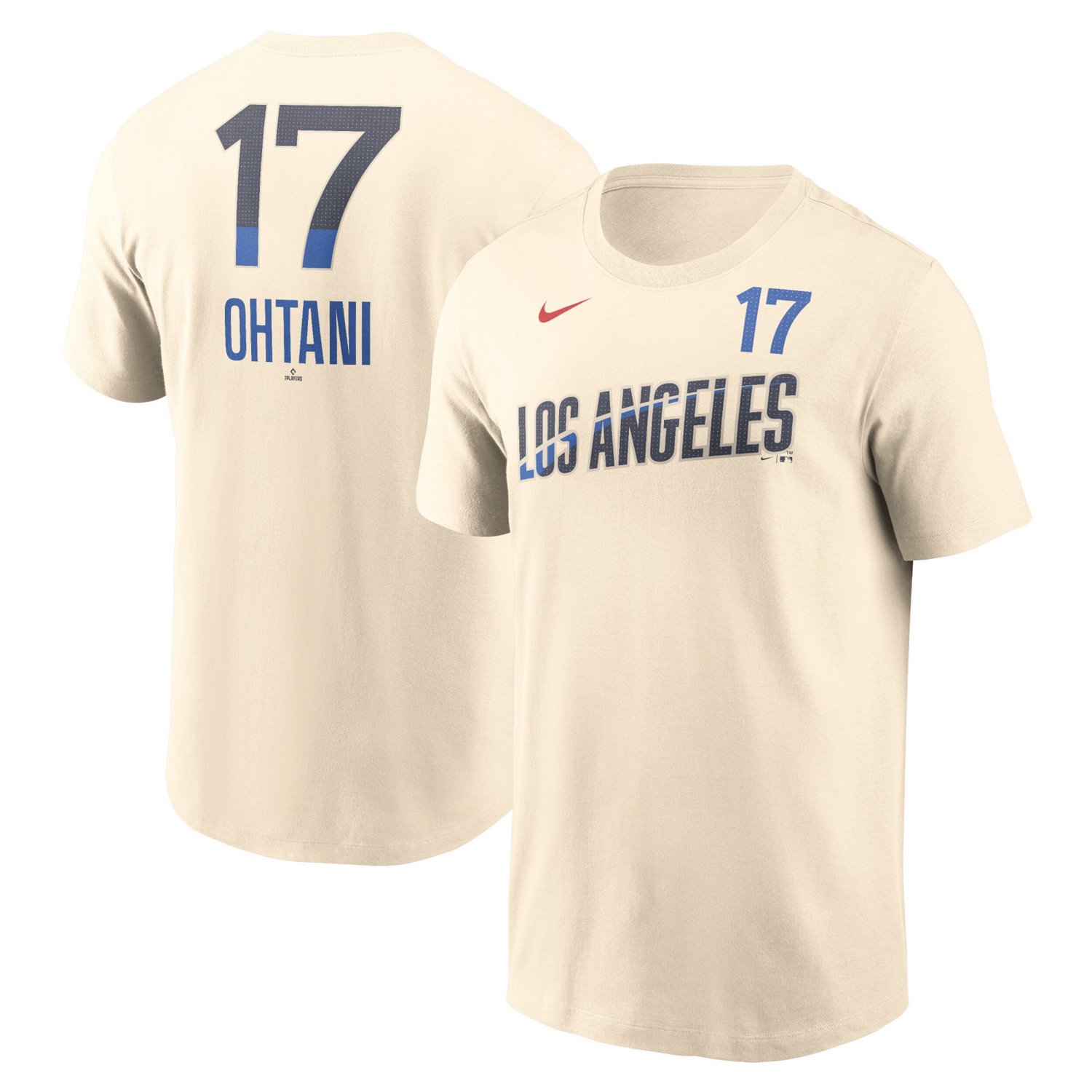 Nike Shohei Ohtani Los Angeles Dodgers 2024 City Connect Fuse Name  Number T-Shirt