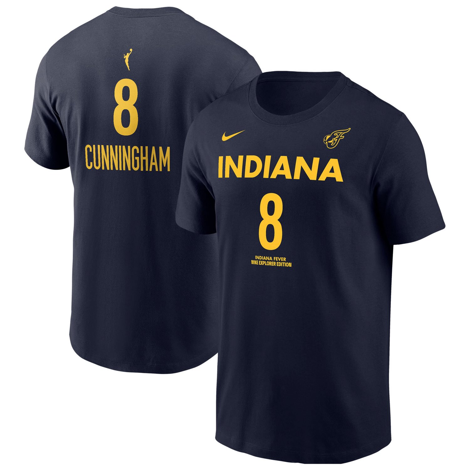 Nike Sophie Cunningham Indiana Fever Explorer Name  Number T-Shirt