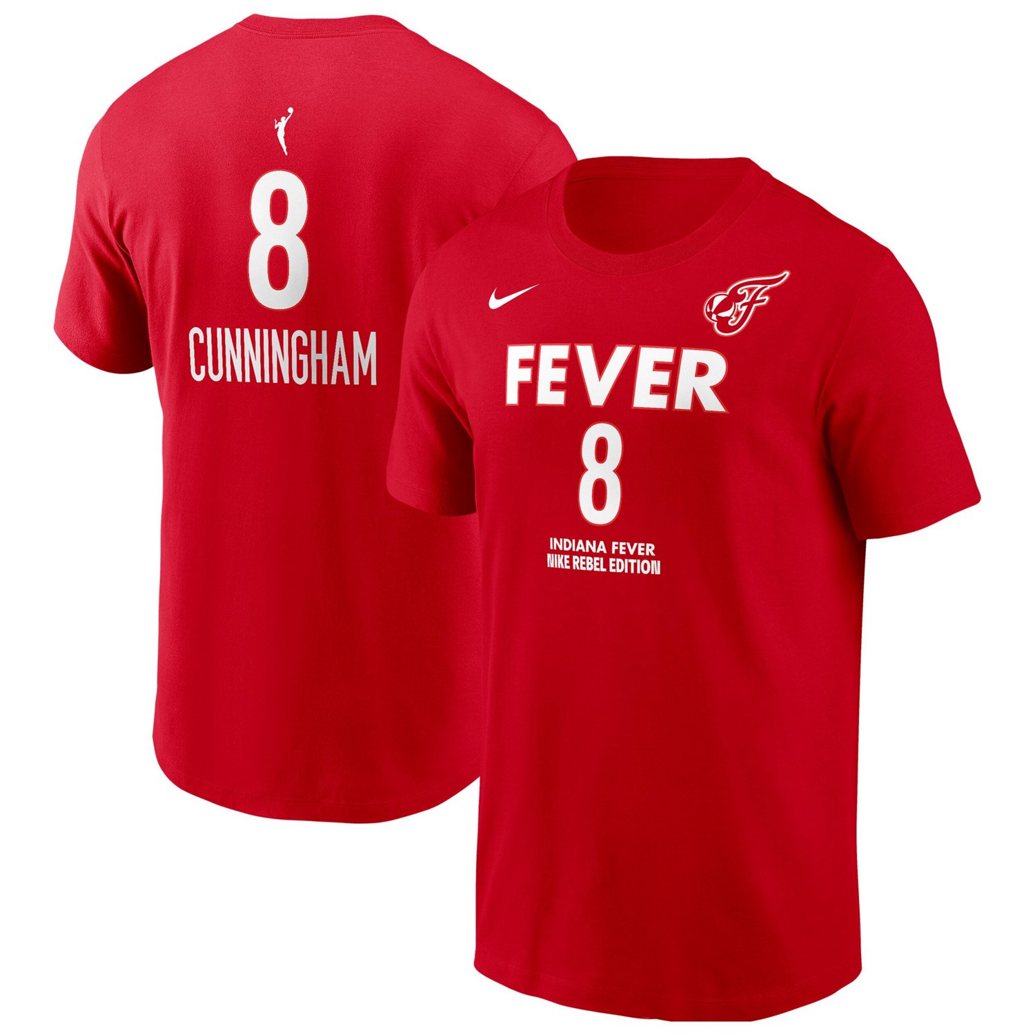 Nike Sophie Cunningham Indiana Fever Rebel Name  Number T-Shirt