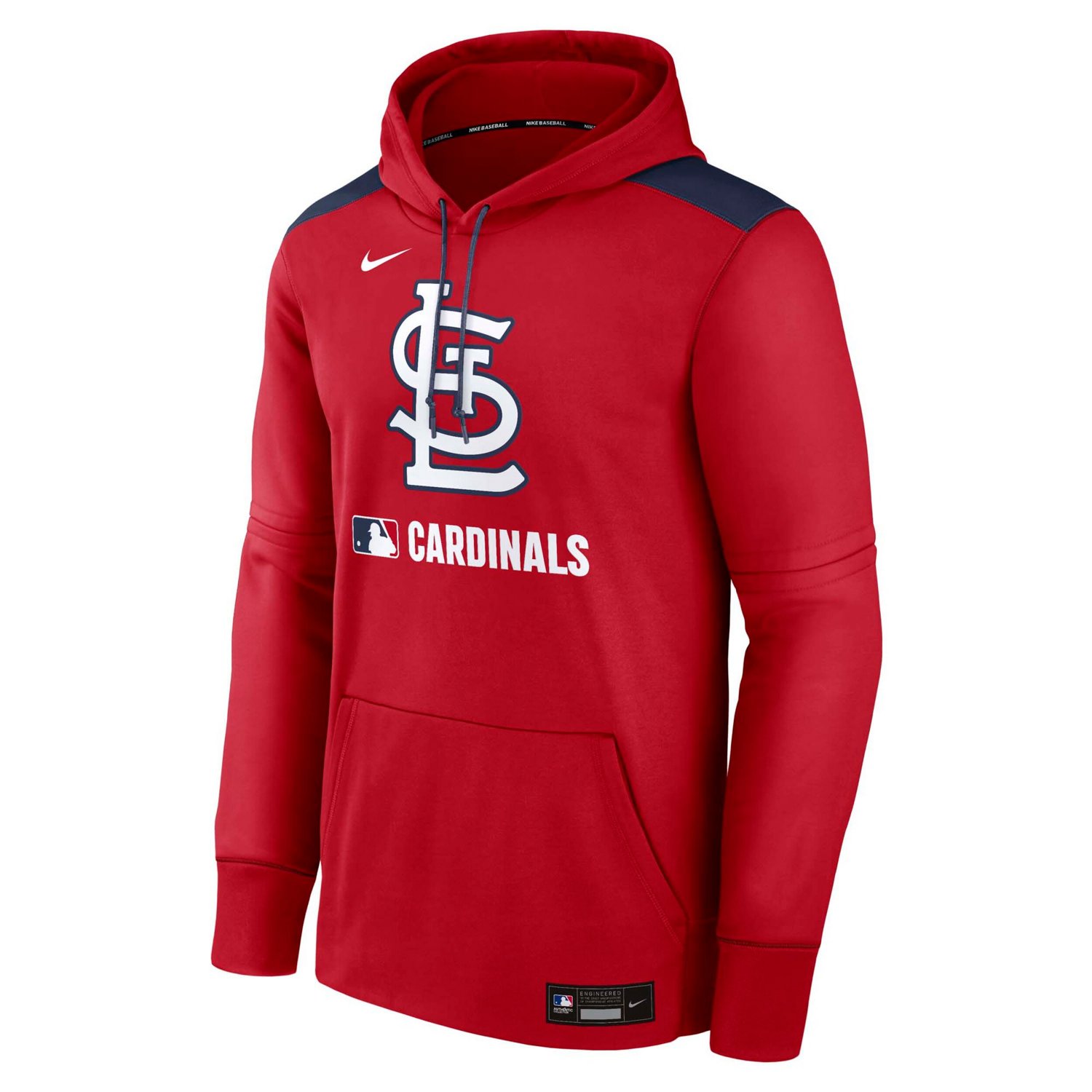 Nike St Louis Cardinals Authentic Collection Performance Pullover Hoodie                                                         - view number 2