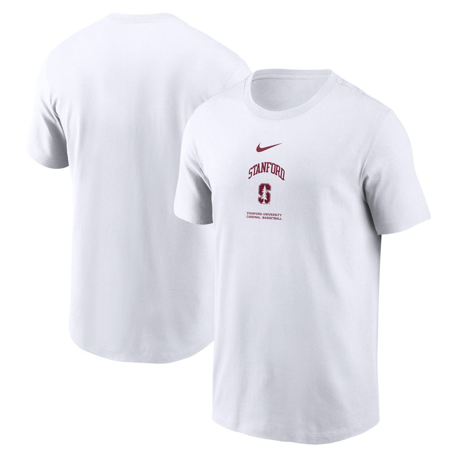 Nike Stanford Cardinal 2024 On-Court Basketball Performance T-Shirt