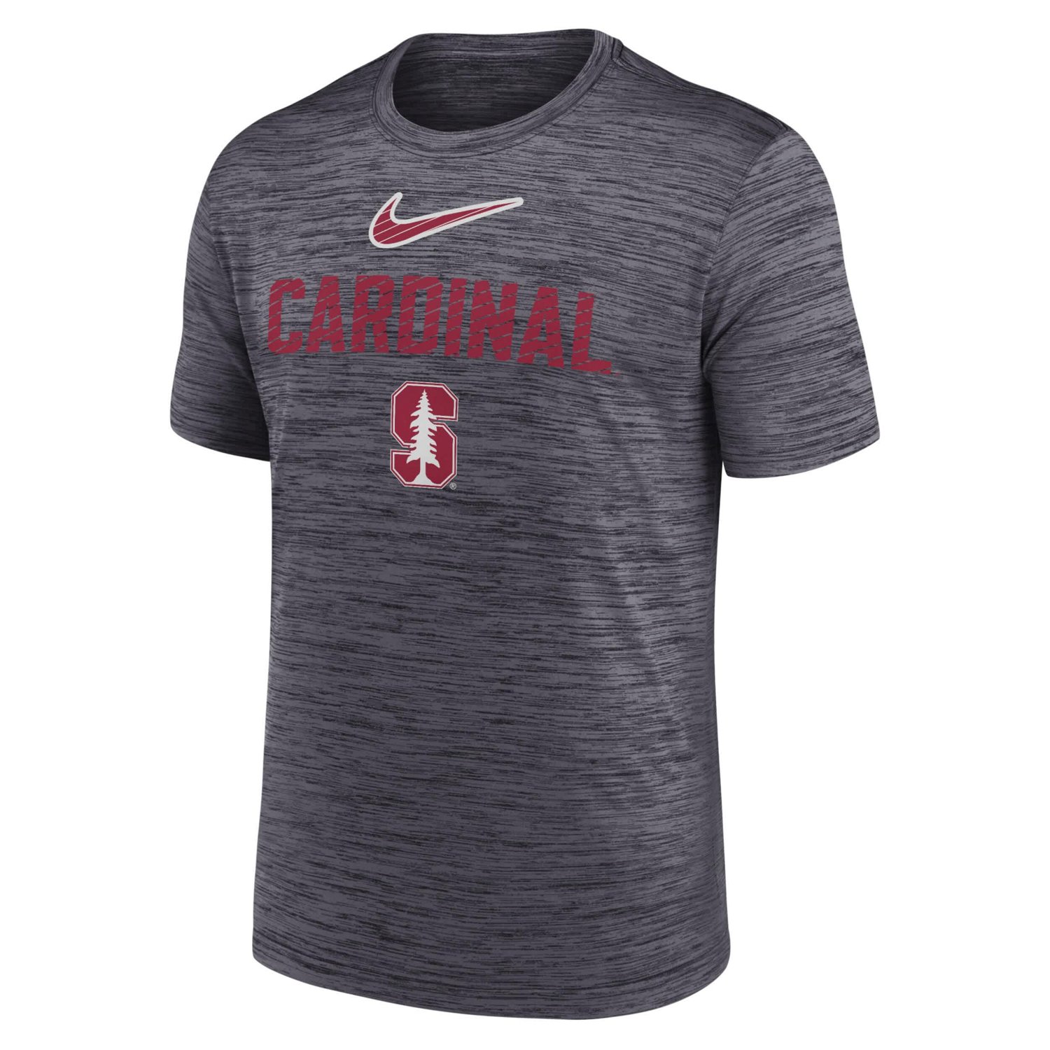Nike Stanford Cardinal Campus Slant Velocity Performance T-Shirt - view number 2