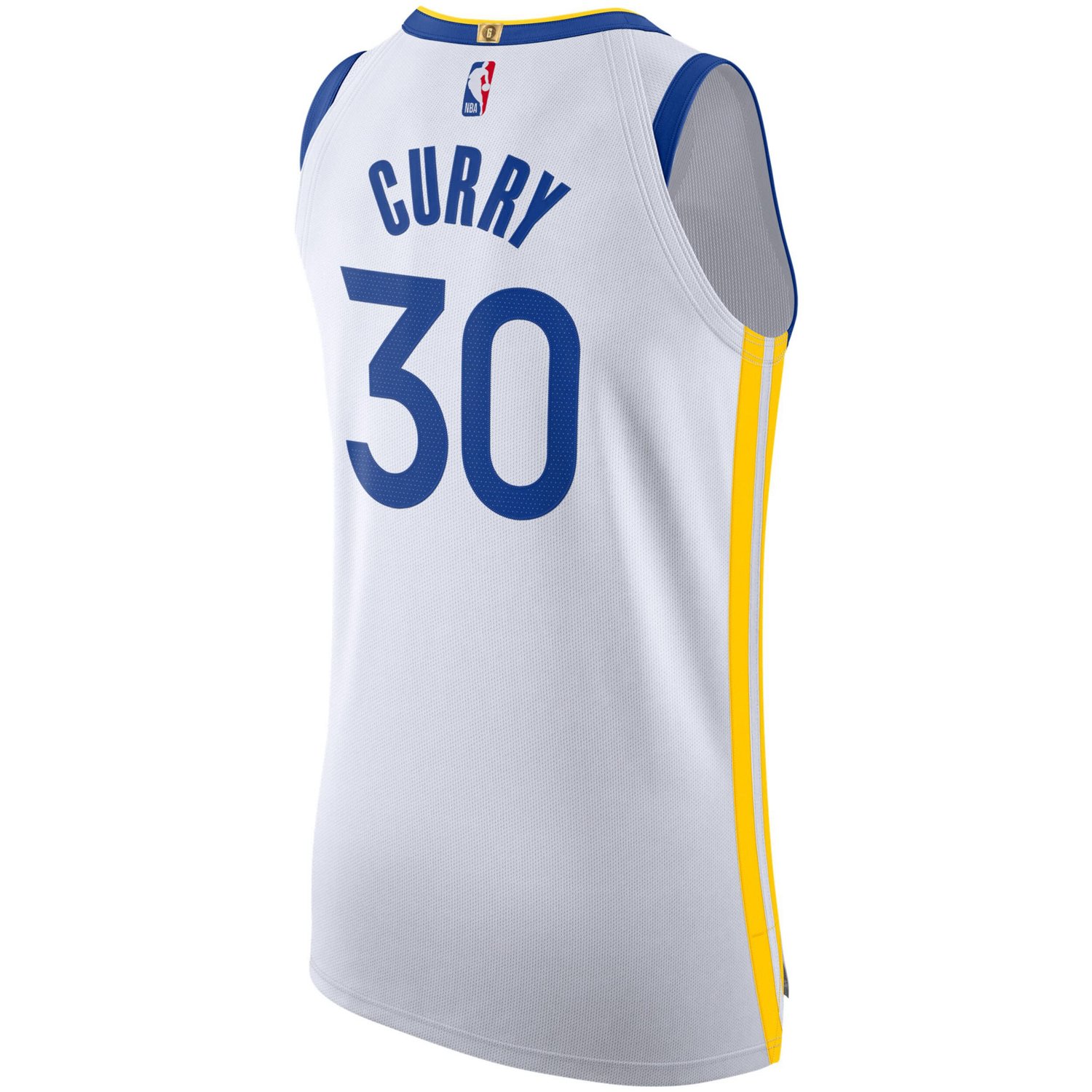 Nike Stephen Curry Golden State Warriors Authentic Jersey - Association Edition                                                  - view number 3