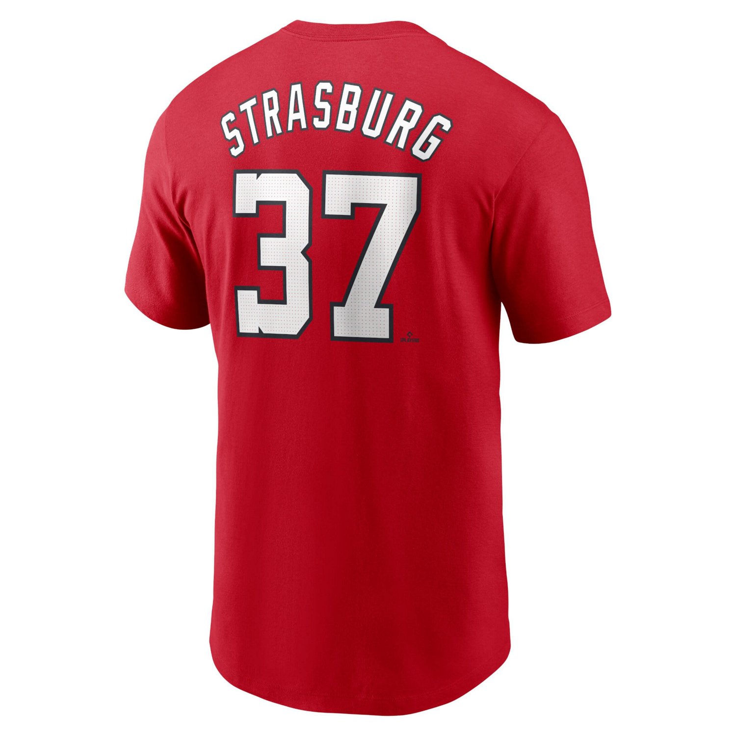 Nike Stephen Strasburg Washington Nationals Fuse Name  Number T-Shirt