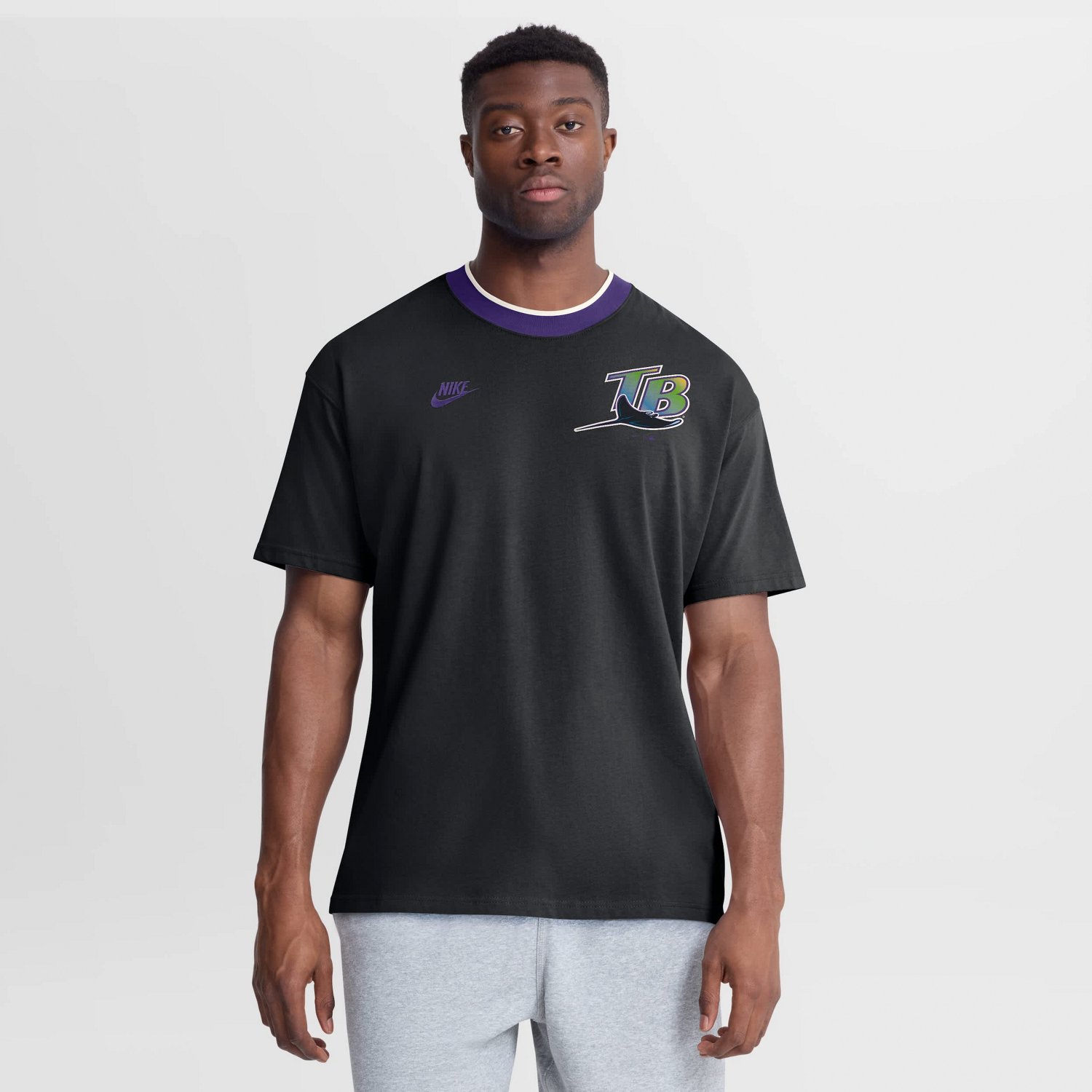 Nike Tampa Bay Rays Cooperstown Collection Ringer T-Shirt