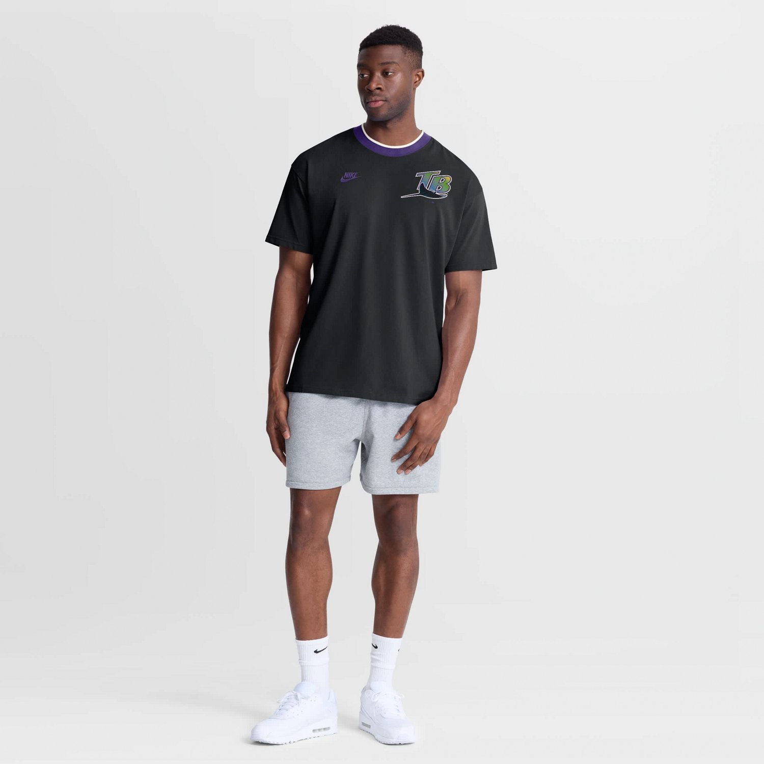 Nike Tampa Bay Rays Cooperstown Collection Ringer T-Shirt - view number 3
