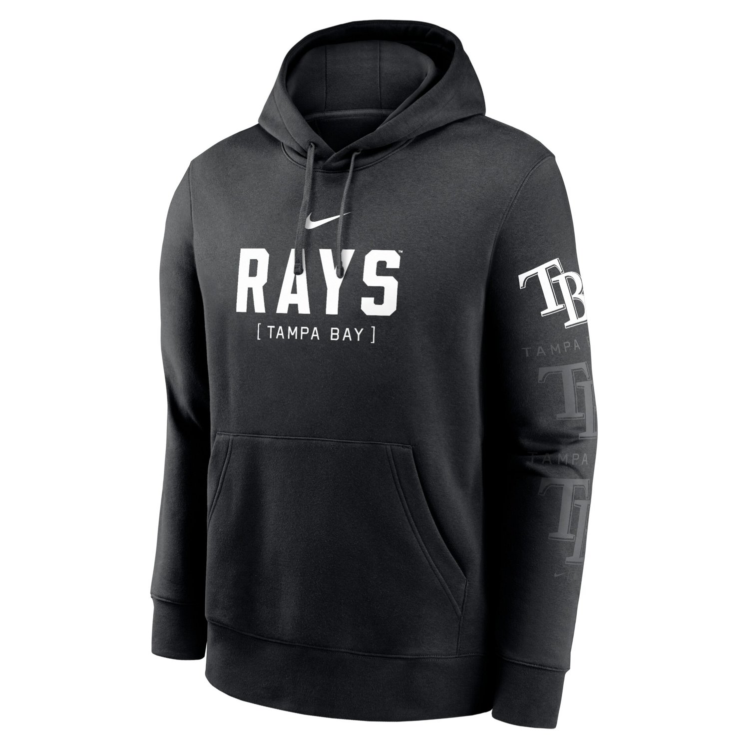 Nike Tampa Bay Rays Fashion Club Pullover Hoodie                                                                                 - view number 2
