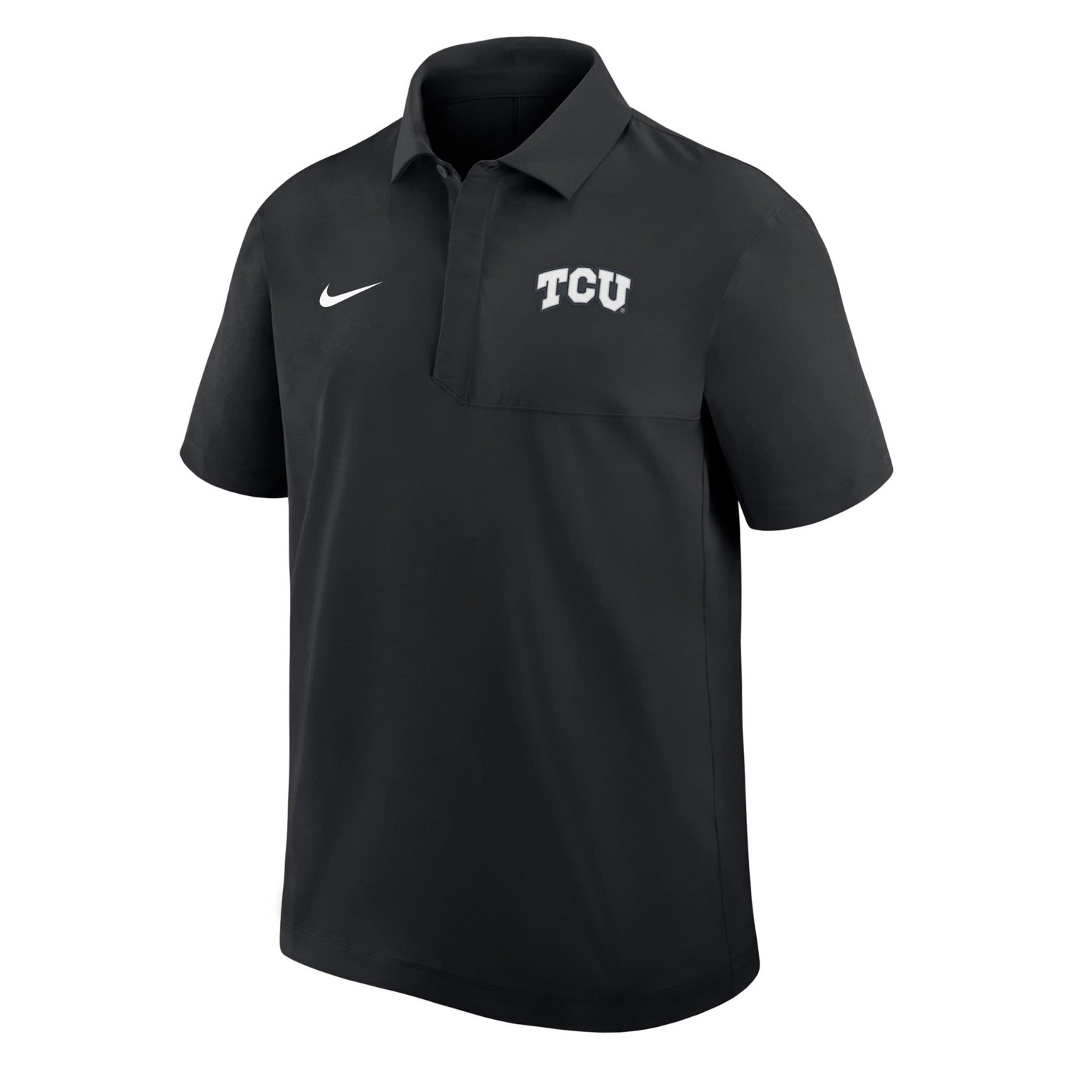 Nike TCU Horned Frogs Woven Polo - view number 2