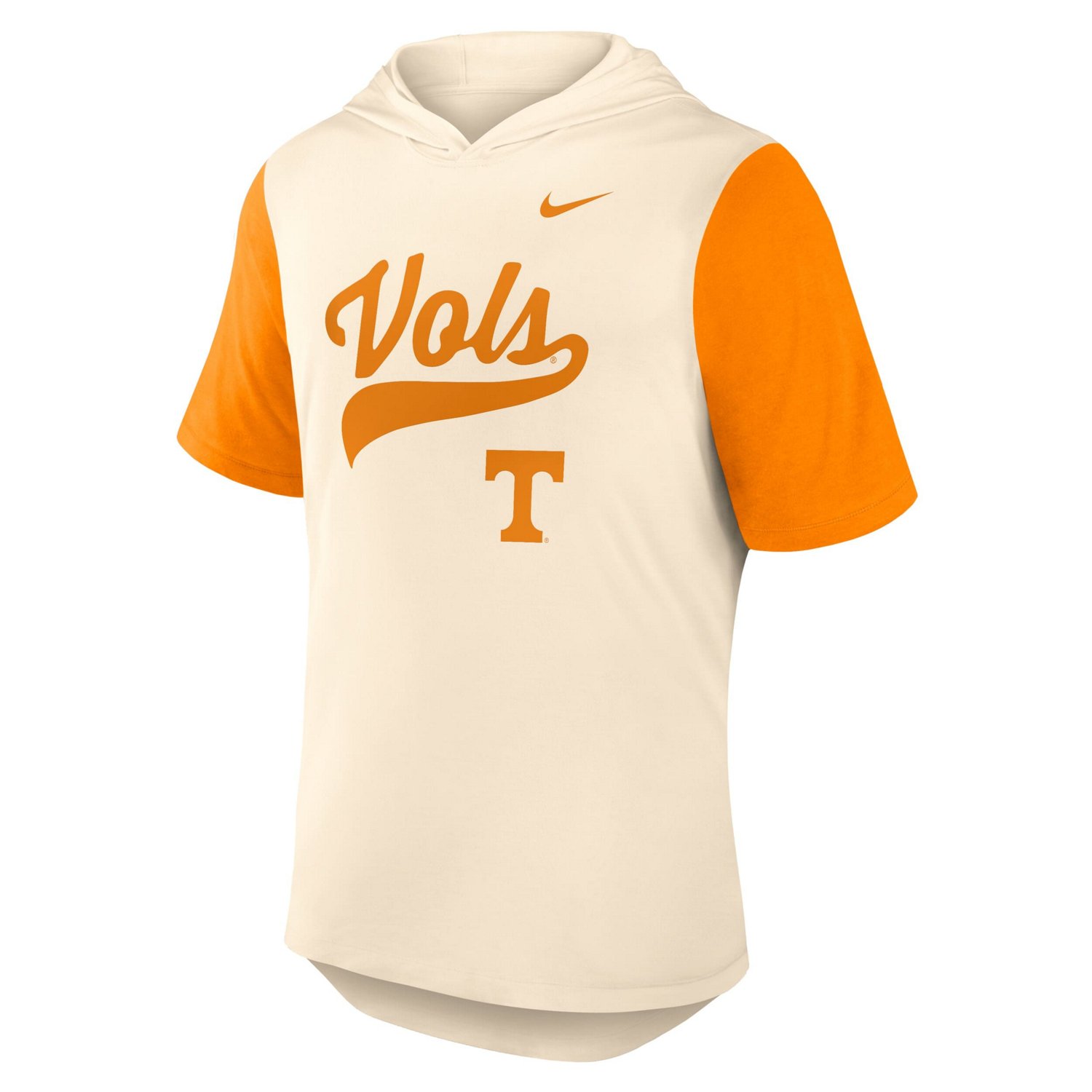 Nike Tennessee Orange Tennessee Volunteers Baseball Script Tri-Blend Performance Hoodie T-Shirt - view number 2